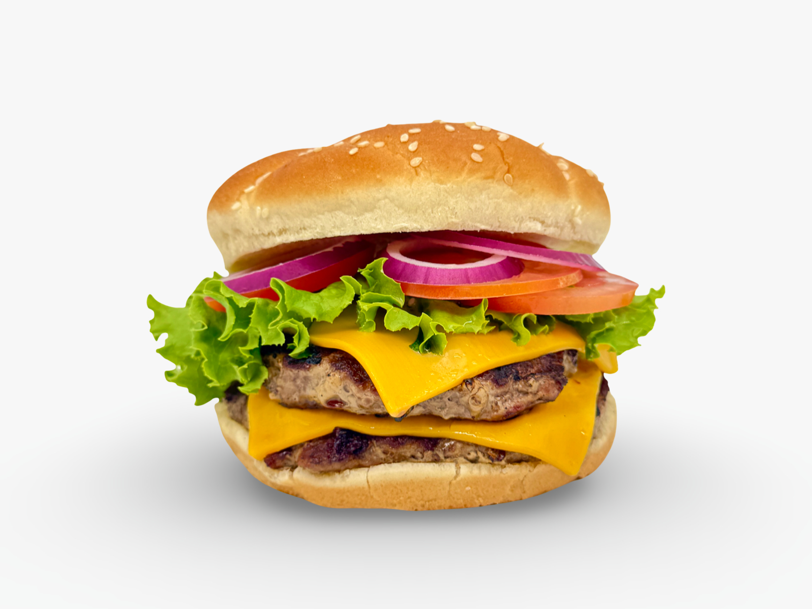 Double Burger with Cheese.