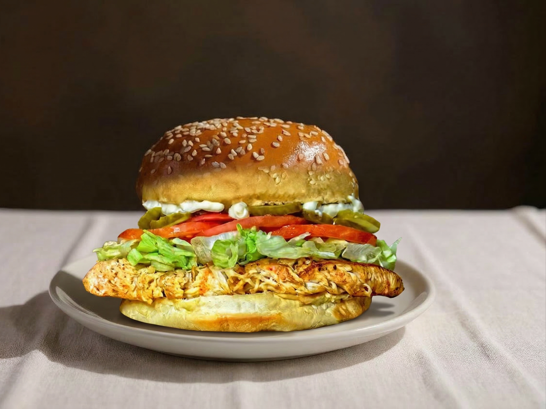 Chicken Burger.