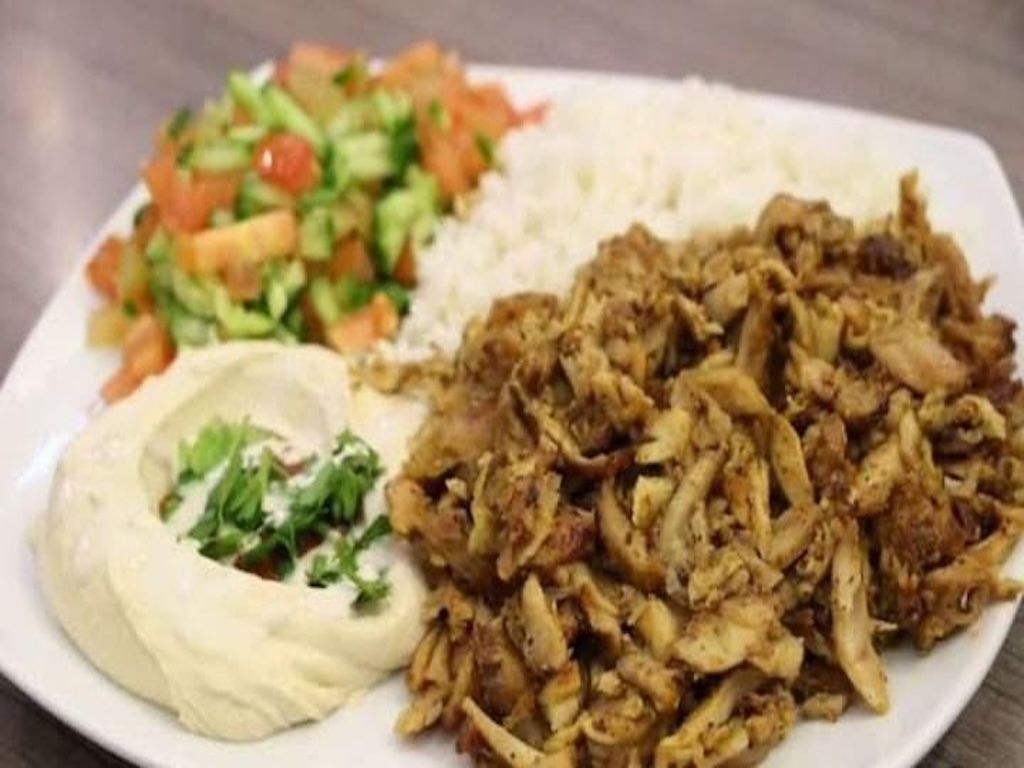 Chicken Gyros Plate.