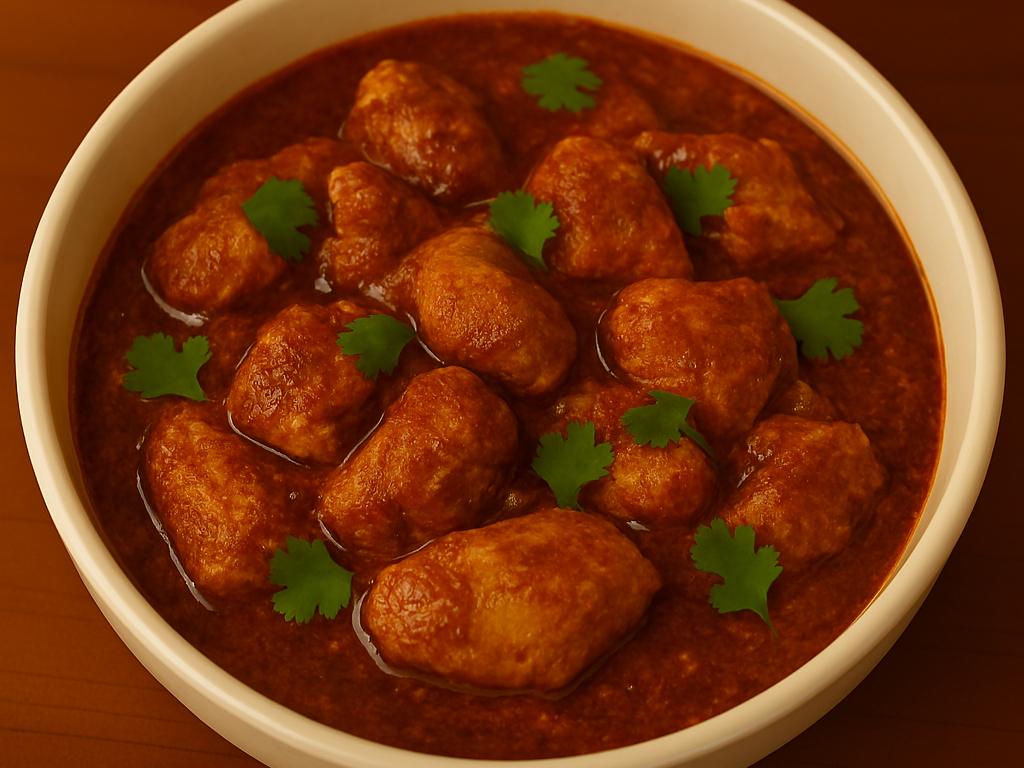 Madras Chicken Curry (Gf, Nf, Df)