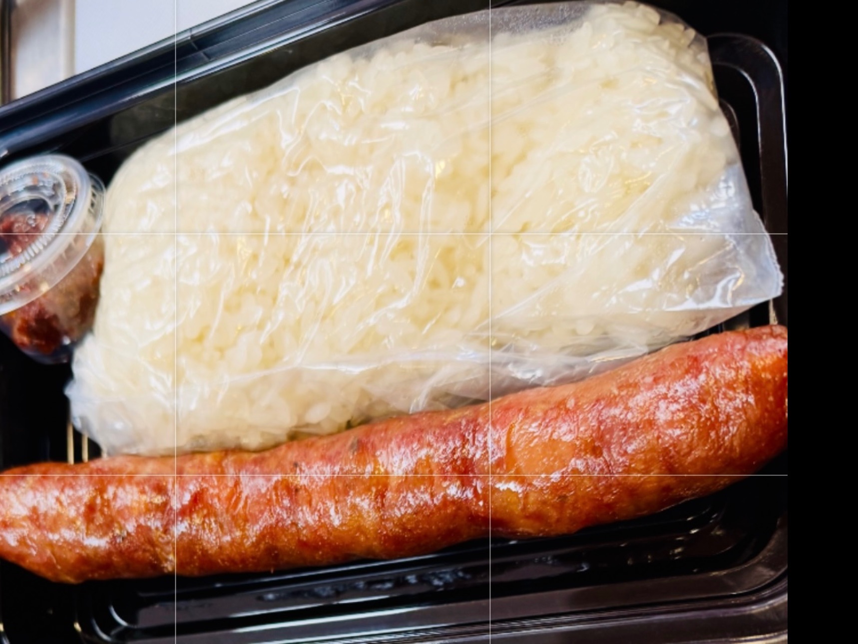 #03 Fried Lao Pork Sausage (1 link) & Sticky Rice & Jeow