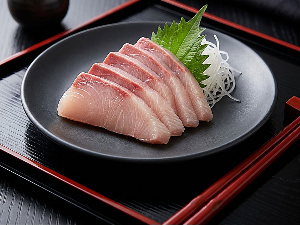 Hamachi Sashimi (Yellowtail).