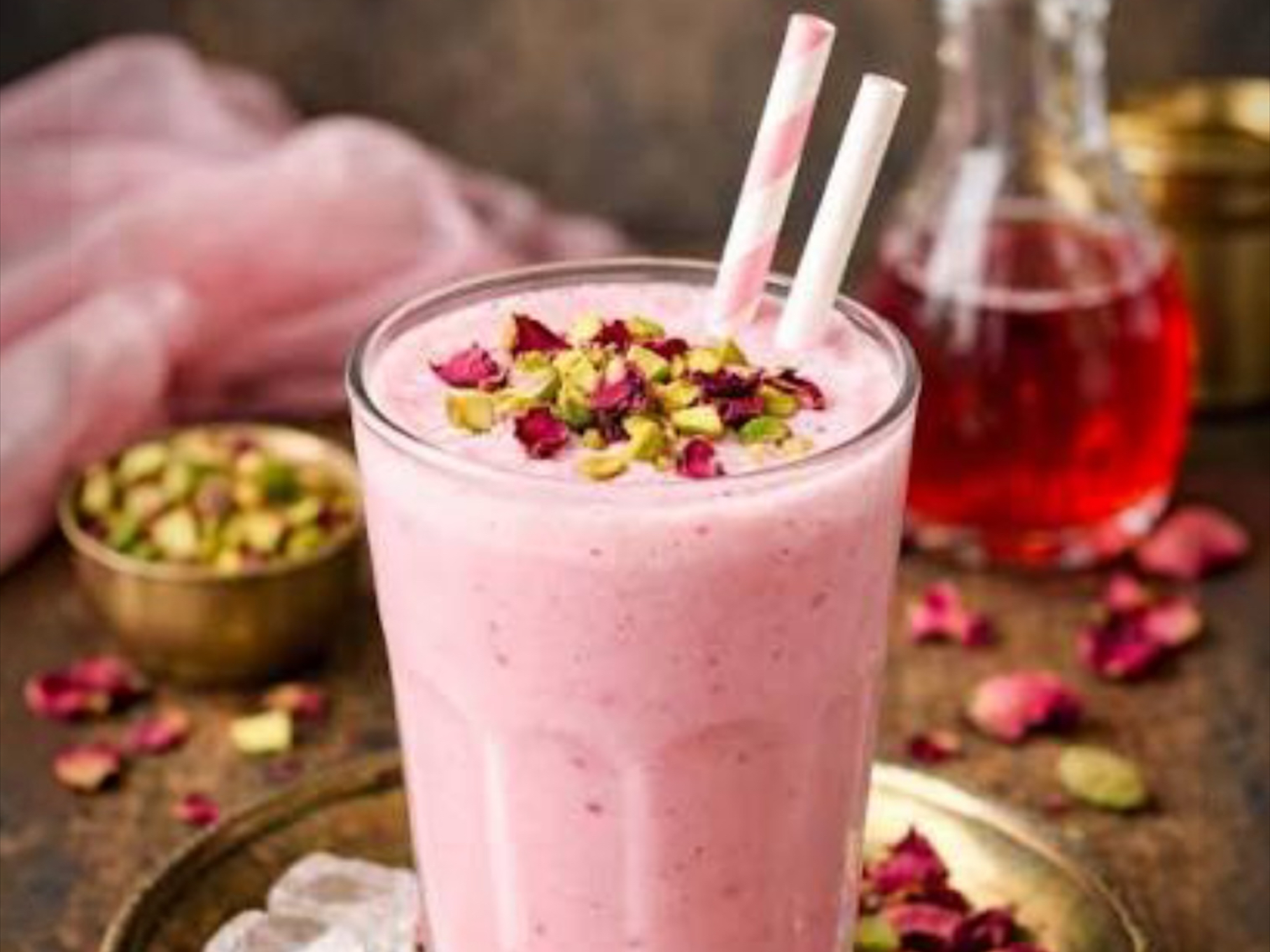 Rose Lassi.