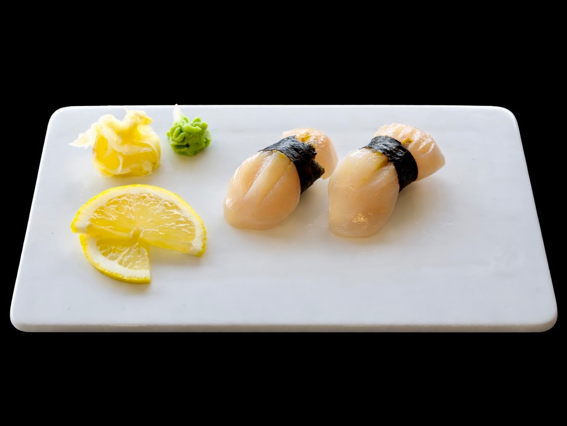 Scallop Nigiri.