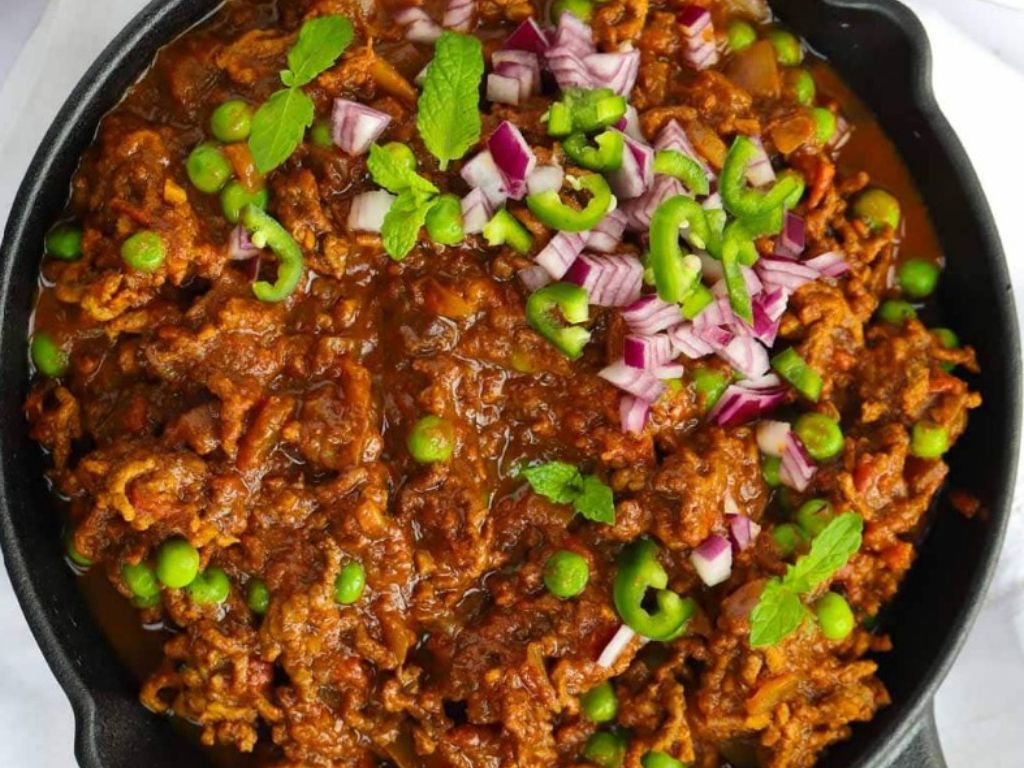 Beef curry.