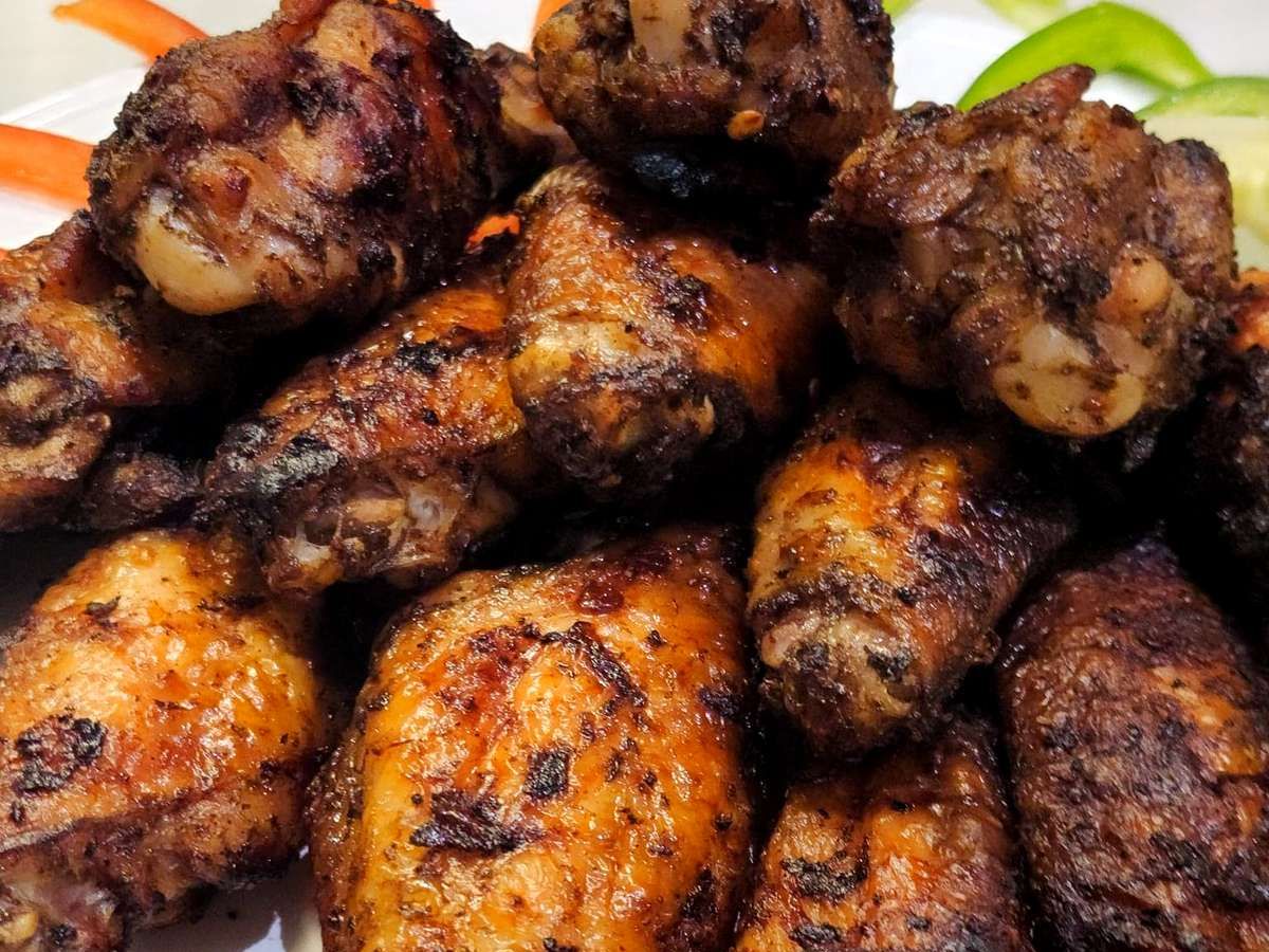 20 Jerk Wings (Grilled).