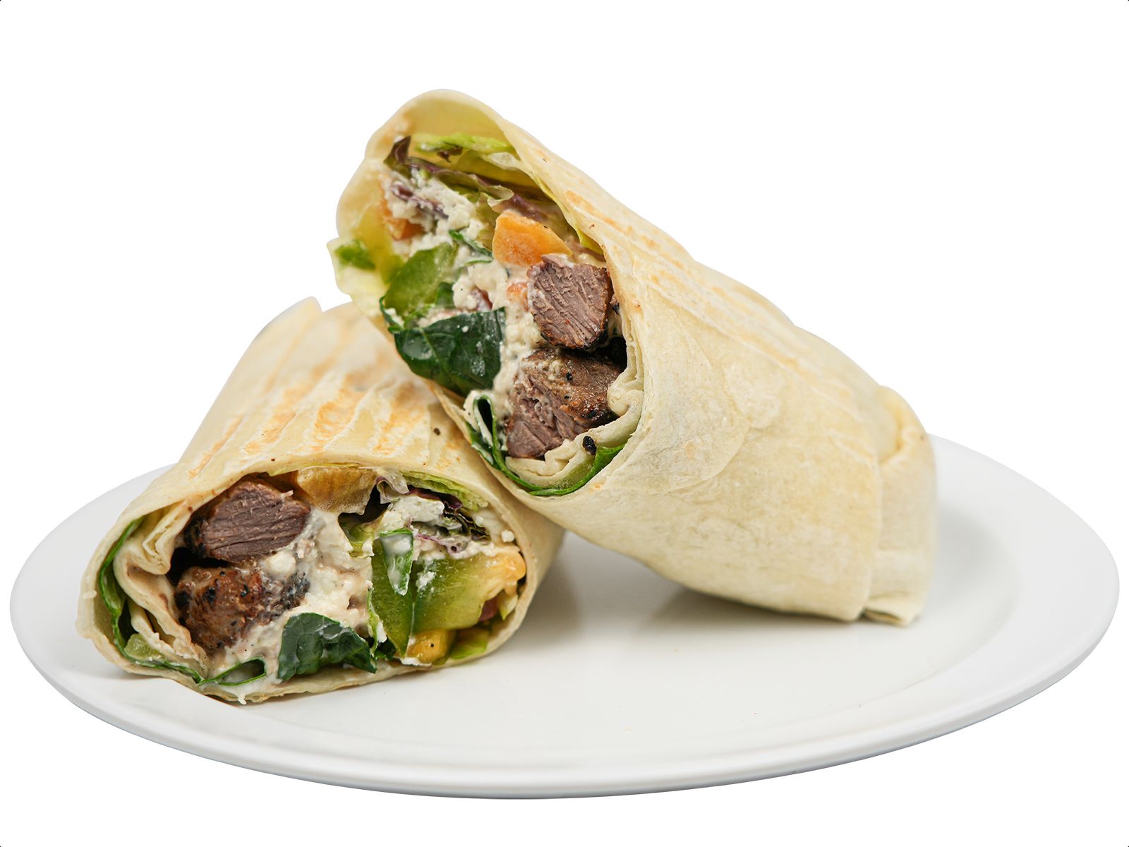 Lamb Kabob Wrap.