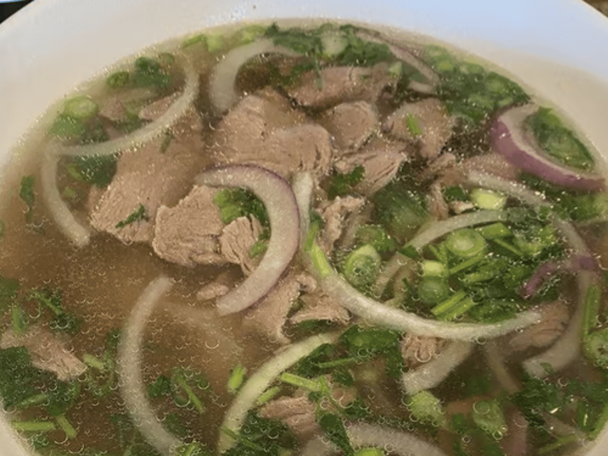 Phở Filet-Mignon.