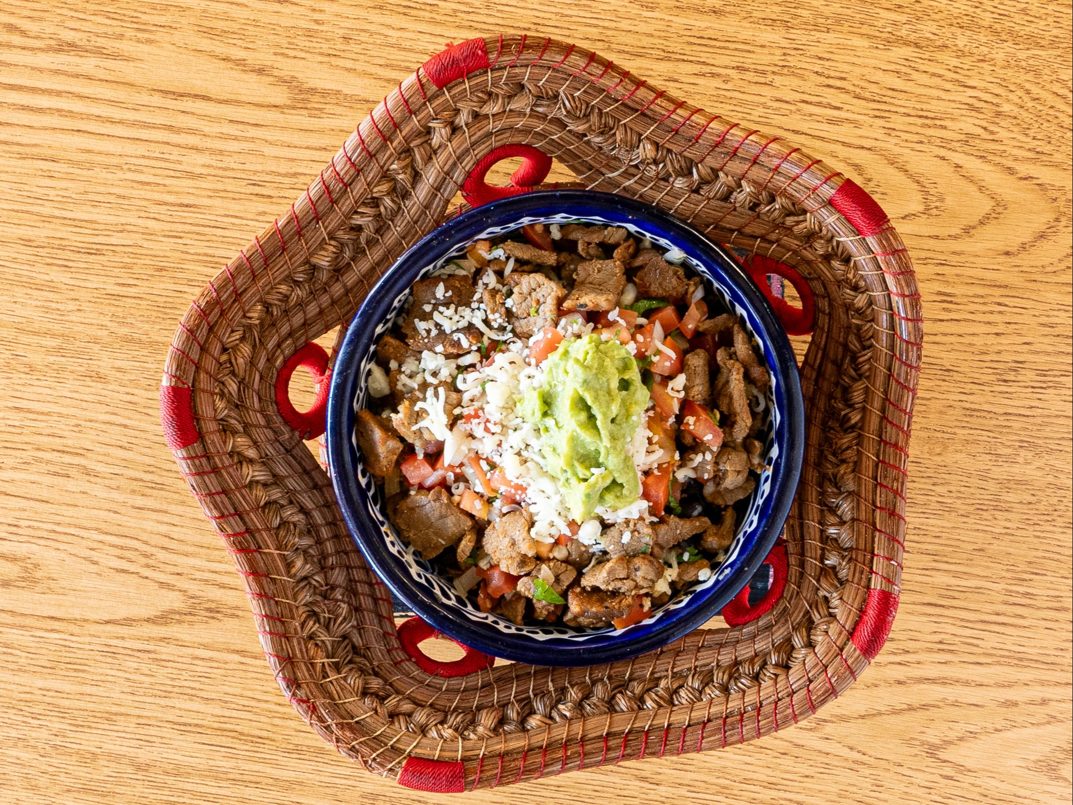 Shrimp (Camarón) Burrito Bowl.