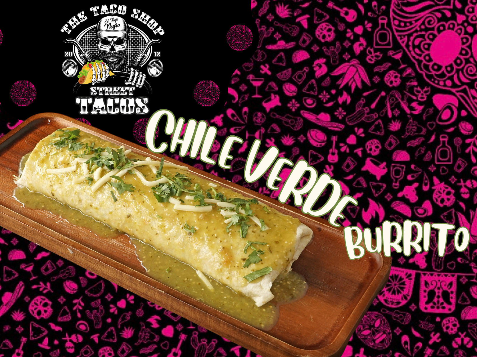 Burrito Chile Verde.