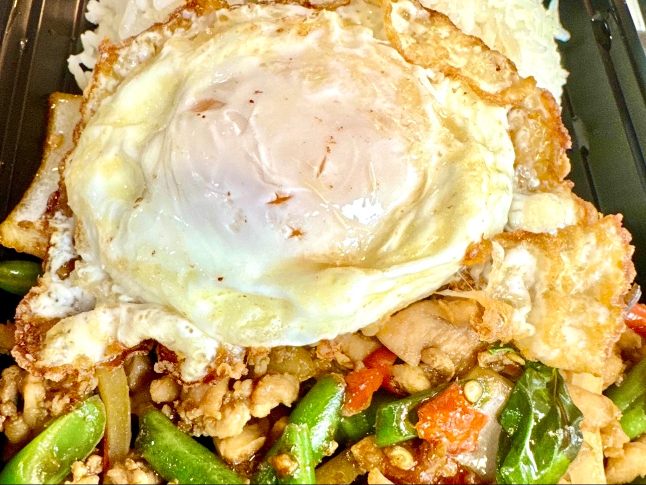 #06 Pad Kra Pao (Thai Basil) & Steamed Rice