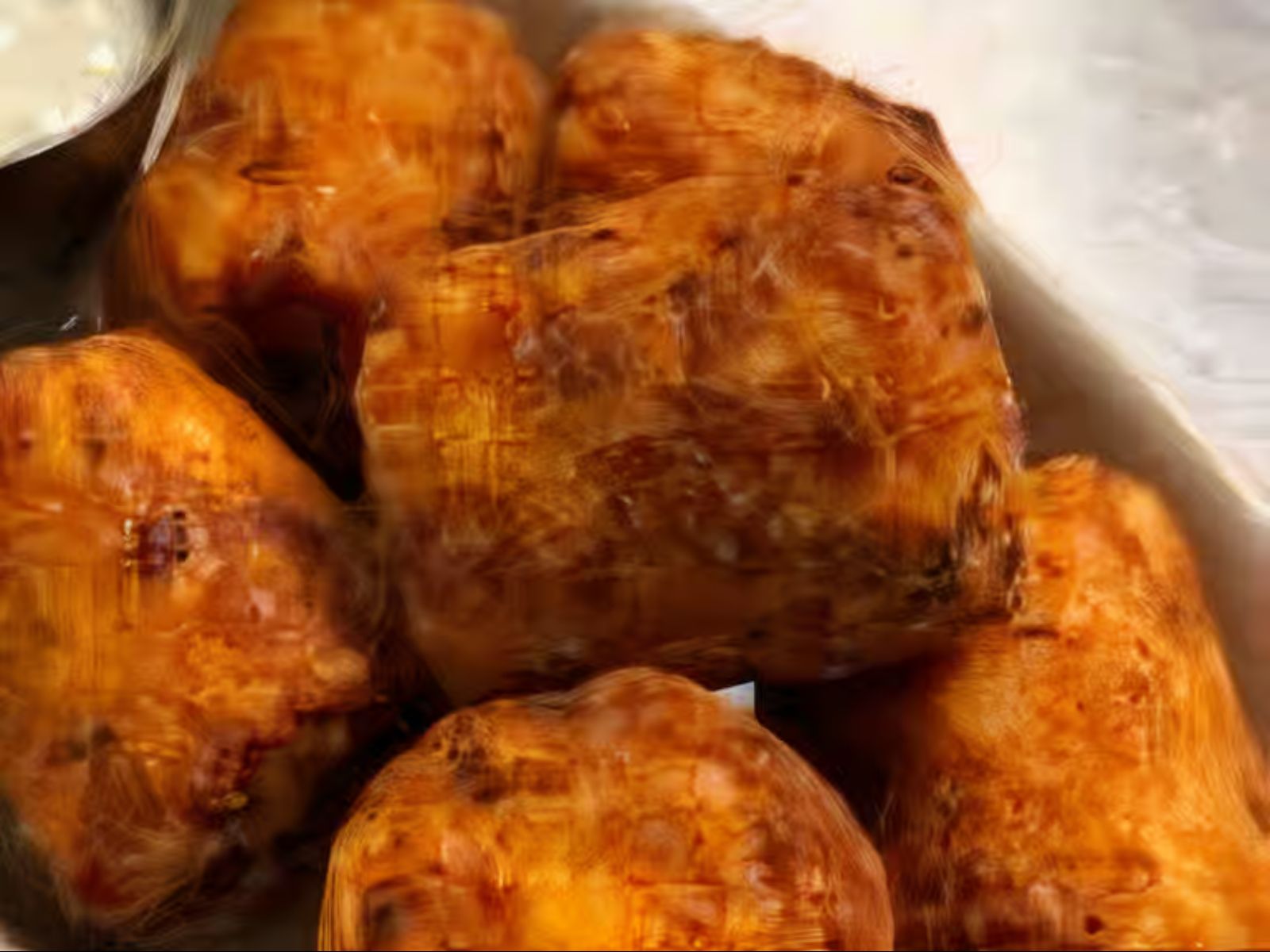 Bacon Cheddar And Chive Potato Kegs.