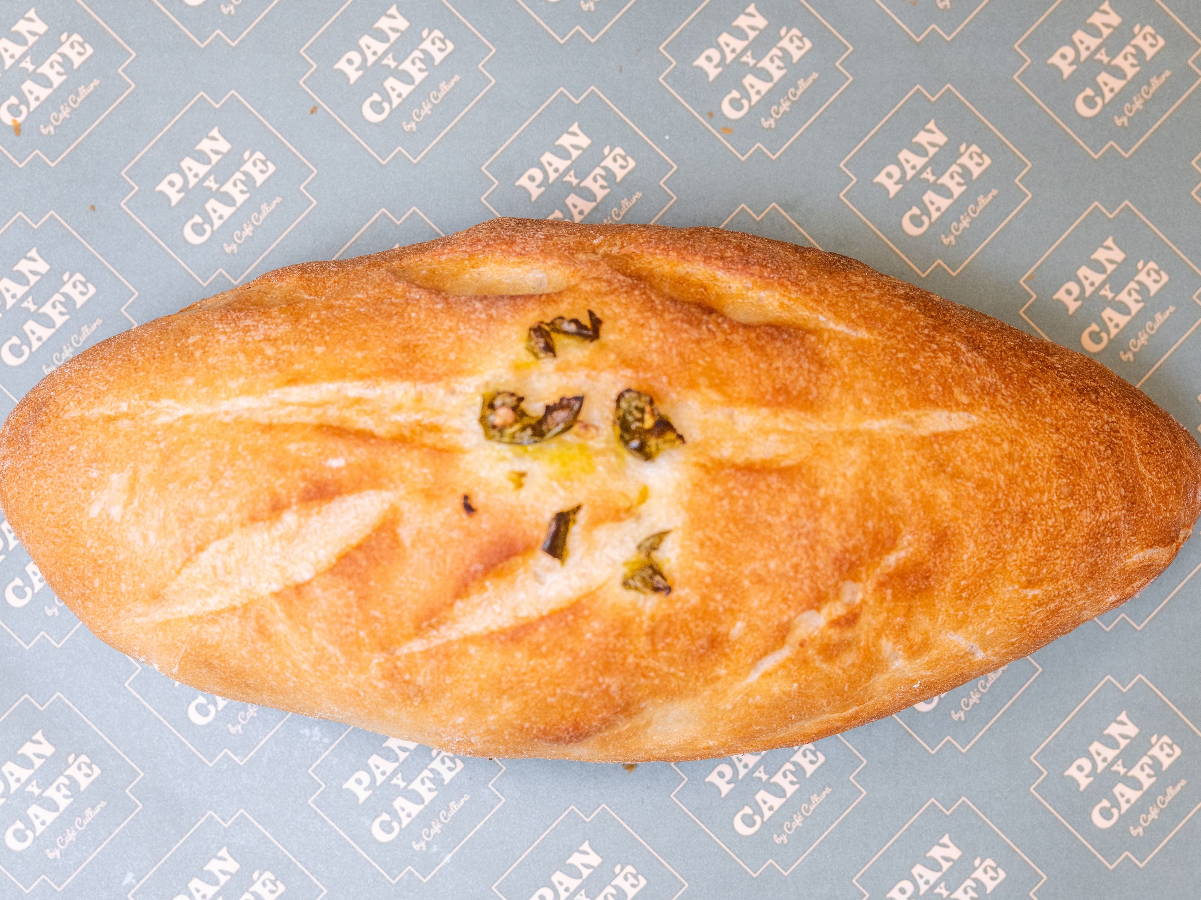 Jalapeno Cream Cheese Bolillo