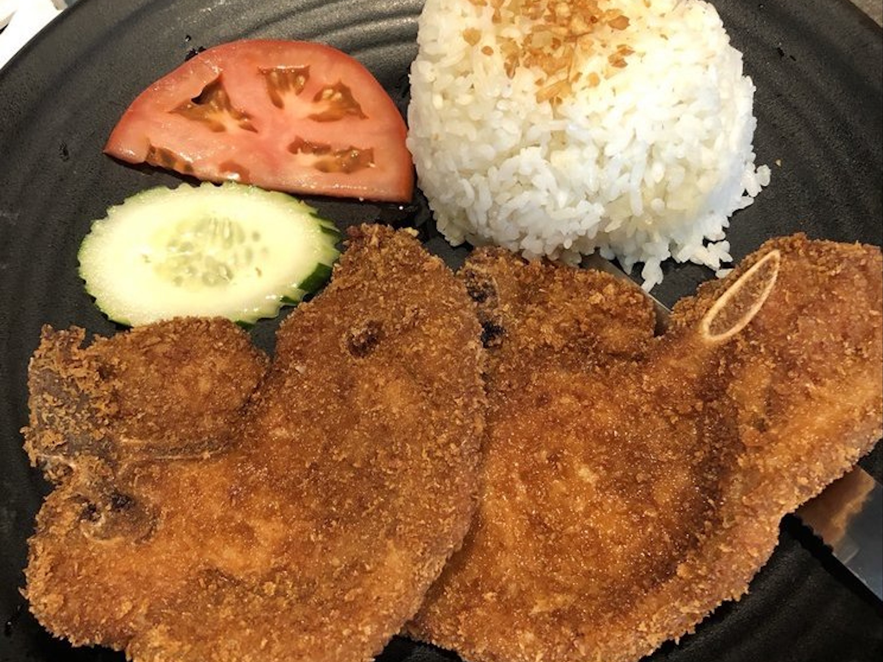 Garlic Porkchop.
