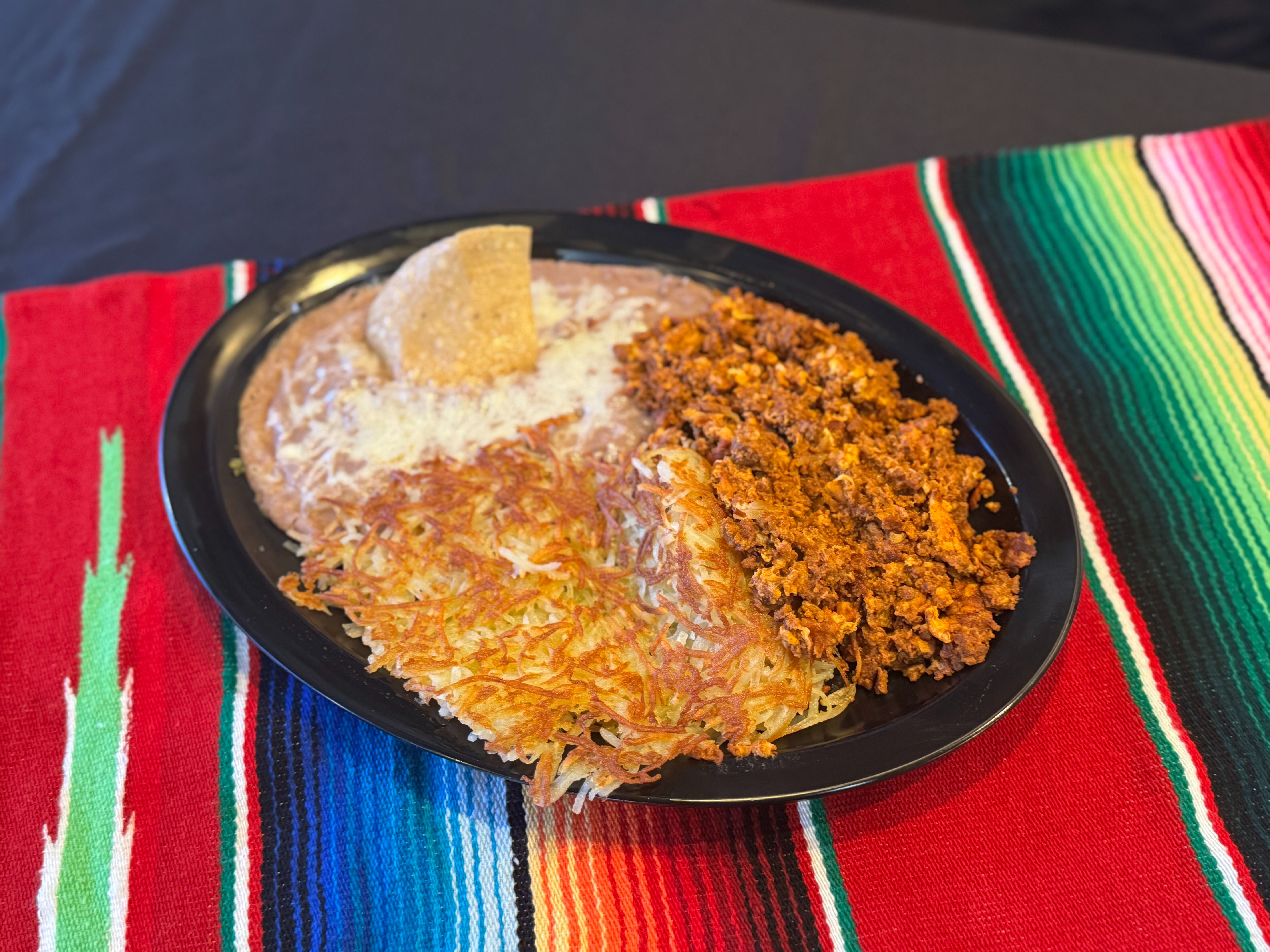 Eggs With Chorizo.