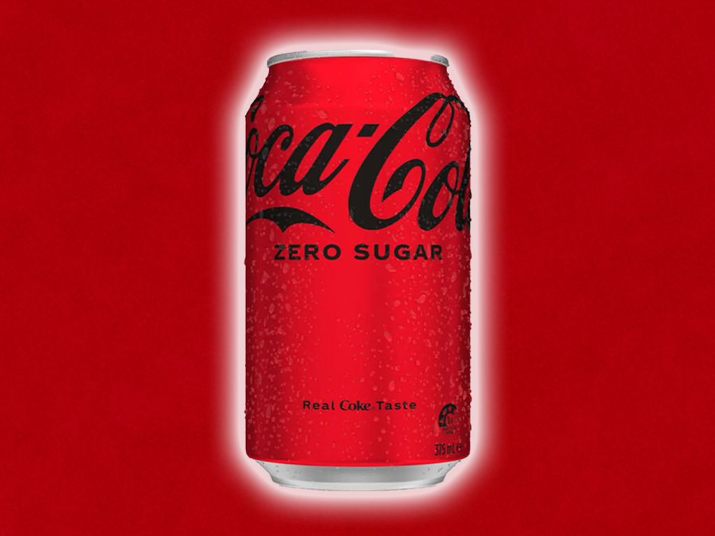 CAN COKE ZERO.
