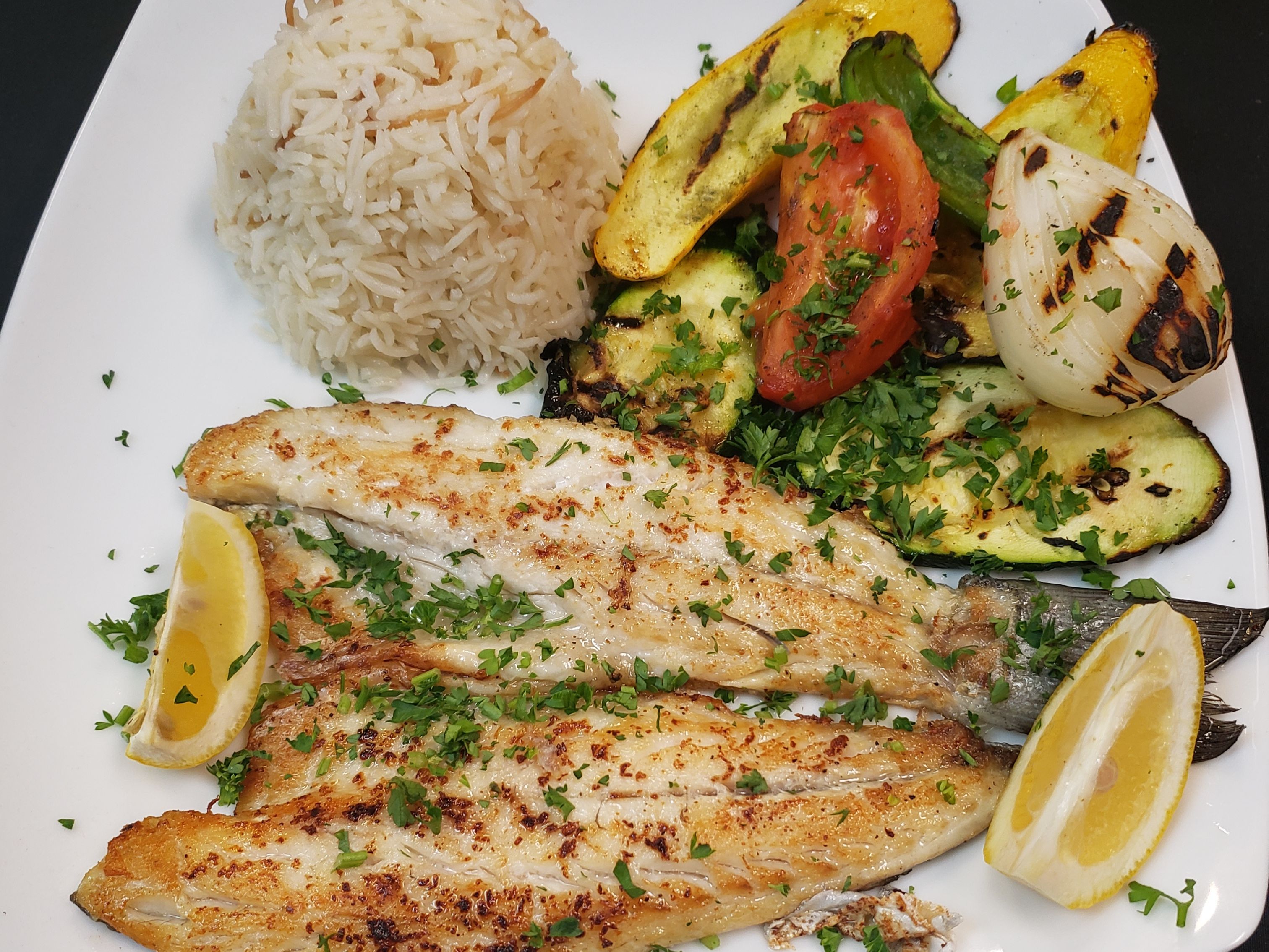 Branzino Filet Dinner