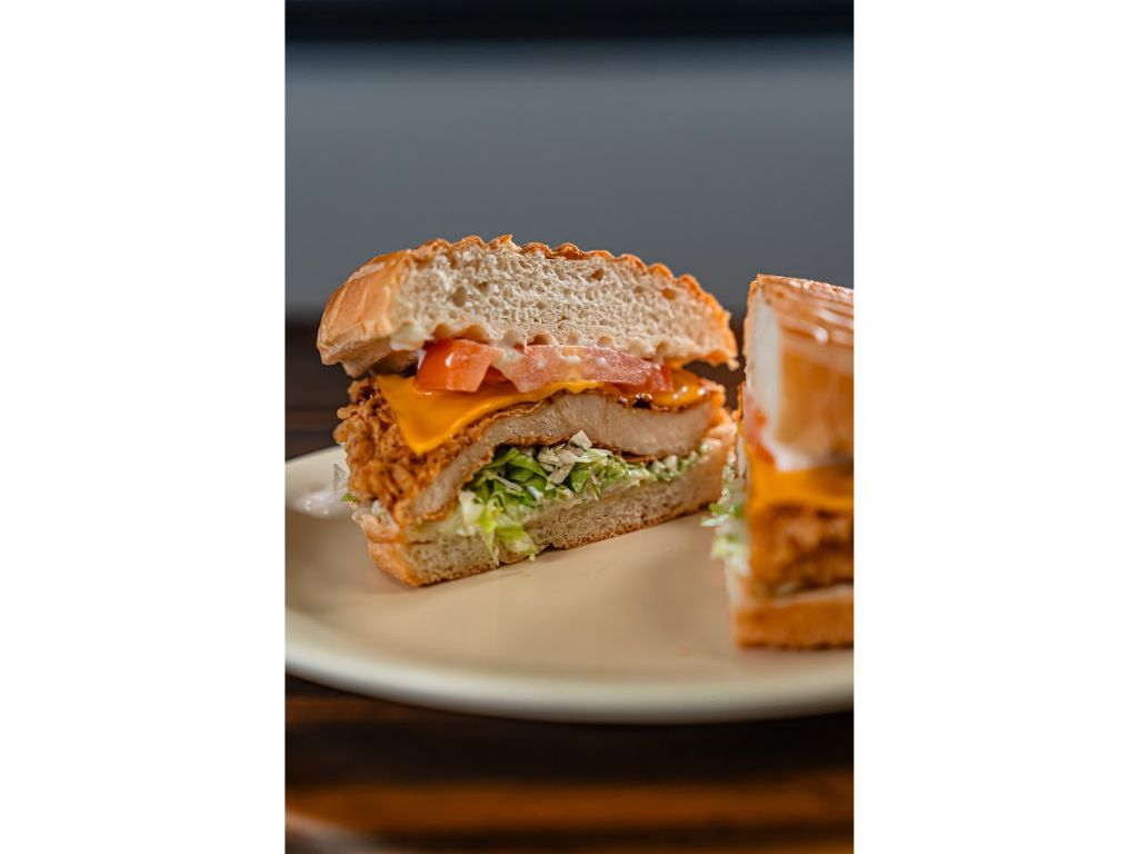Crispy Chicken Burger.