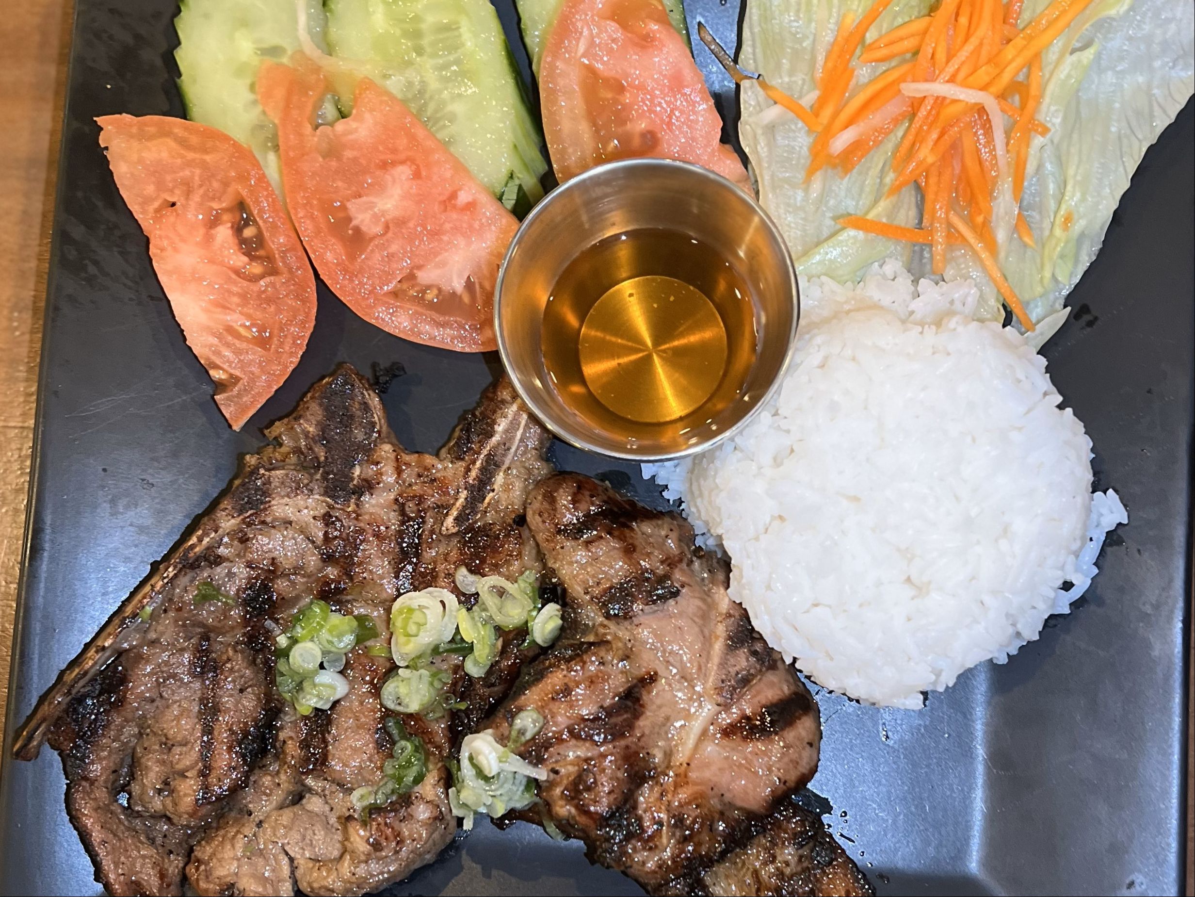 A3. Rice Plate - Pork Chop.