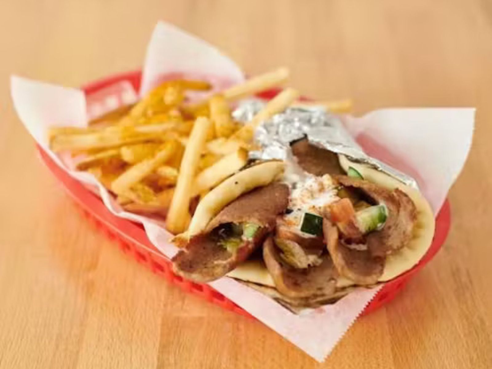 Gyro Sandwich.