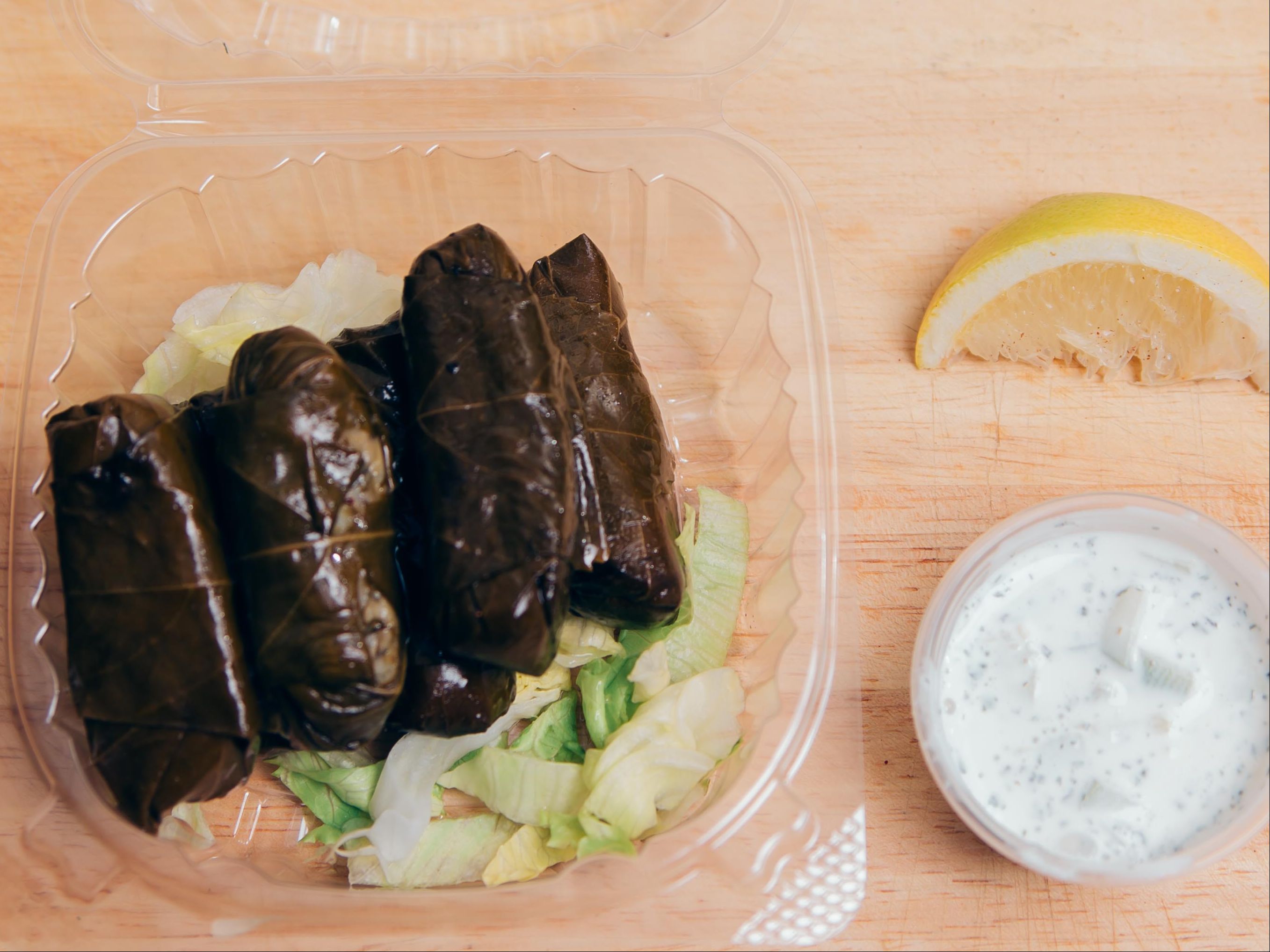 Grape Leaves.