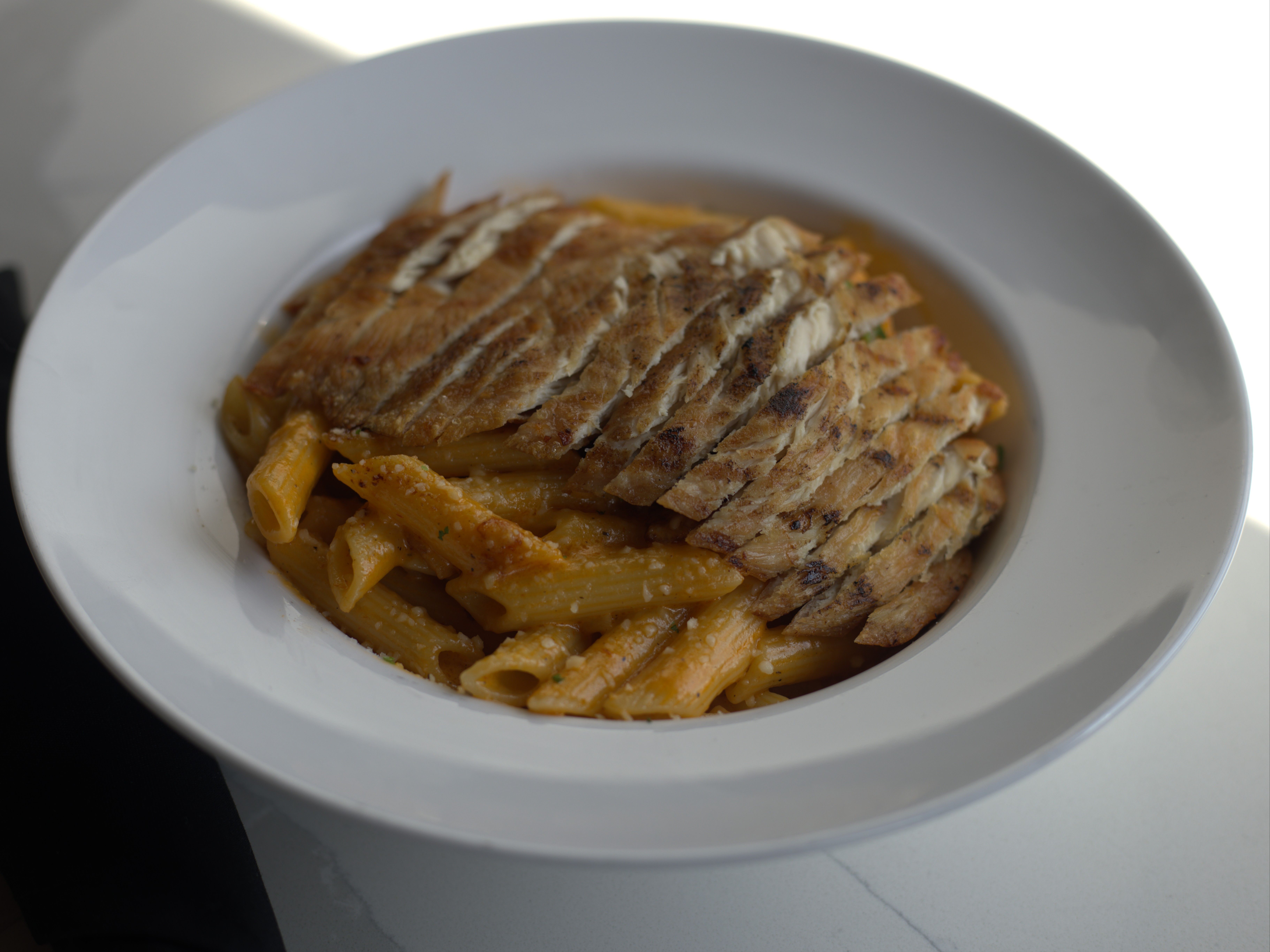 Penne a la Vodka.
