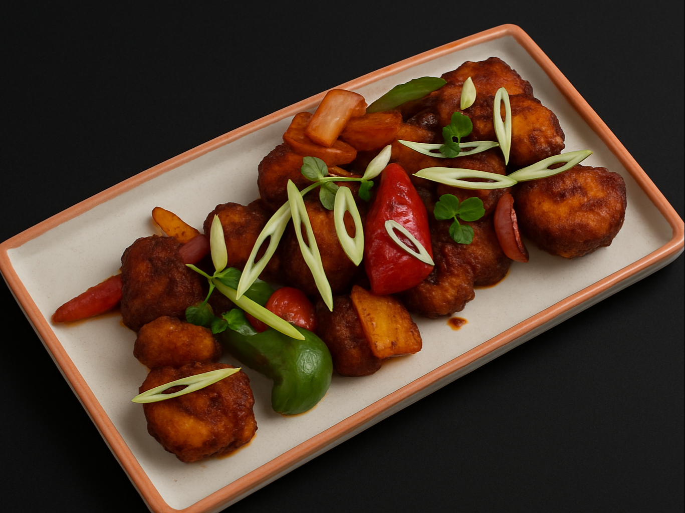 Chilli Garlic Mushroom.