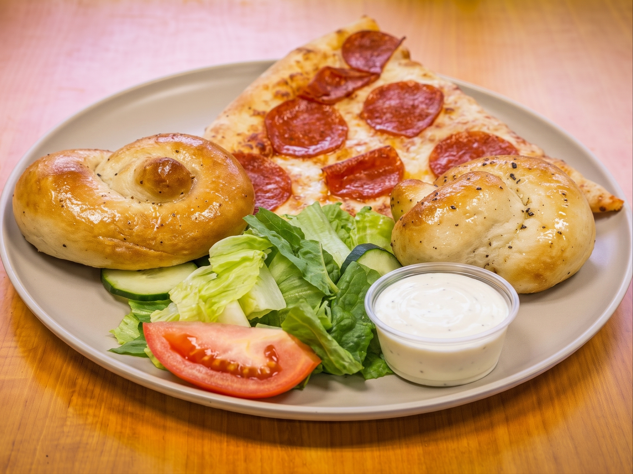 Gershys Pizza Salad Combo - O