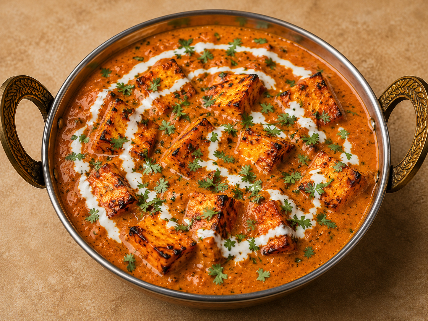 Paneer Tikka Masala.