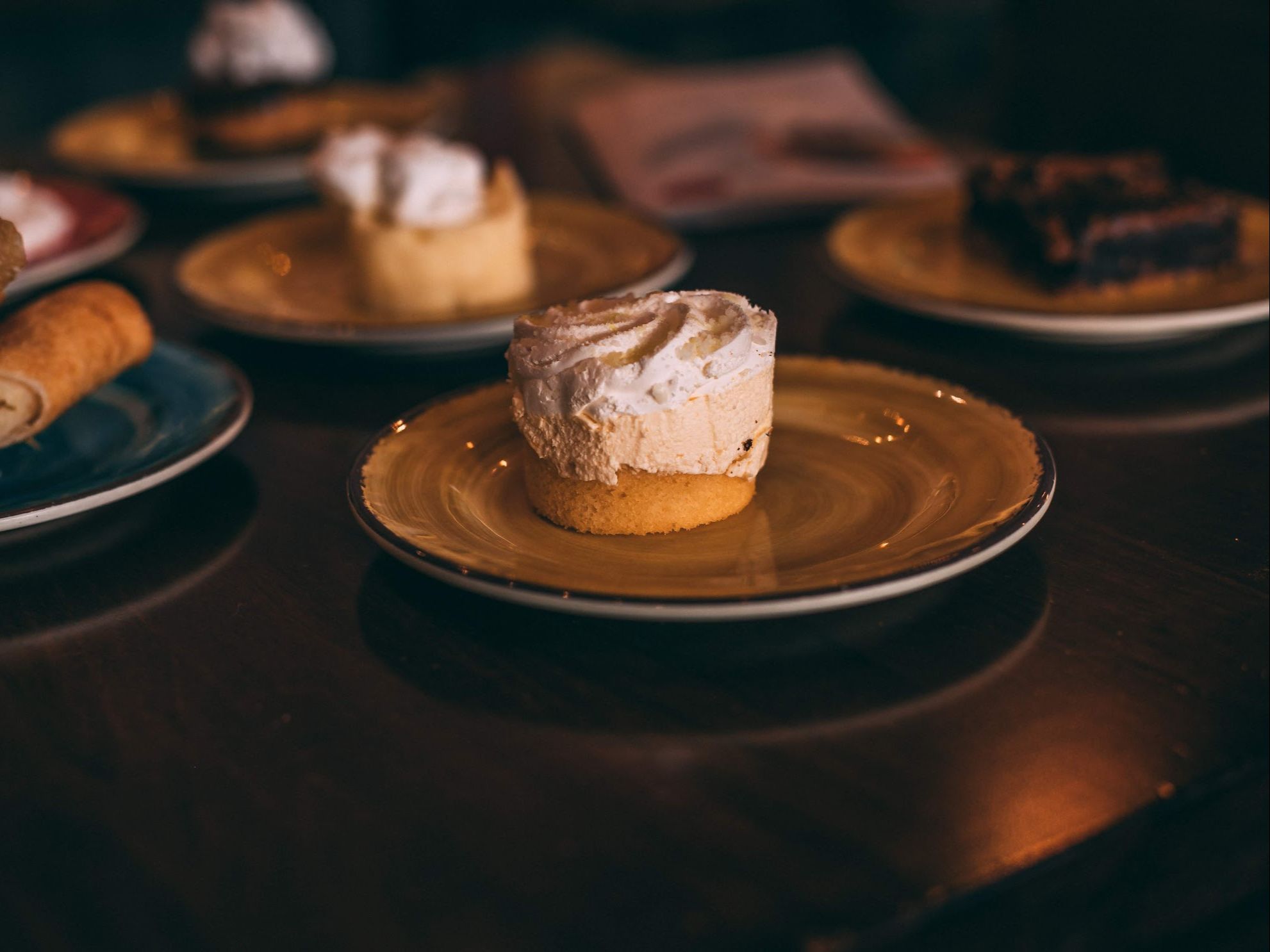 Lemon Cream Layer Cake.