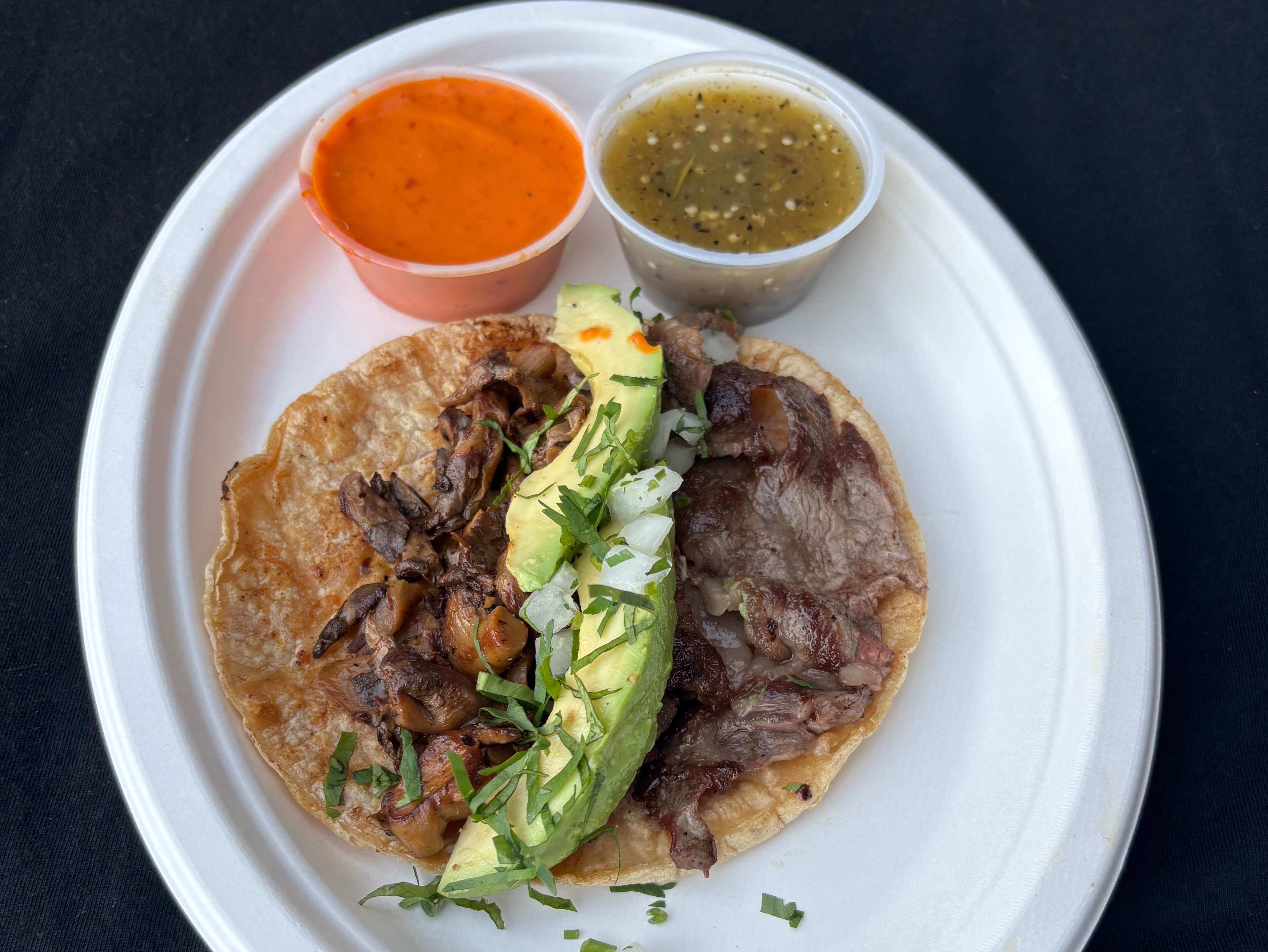 Ribeye & Mushroom Taco