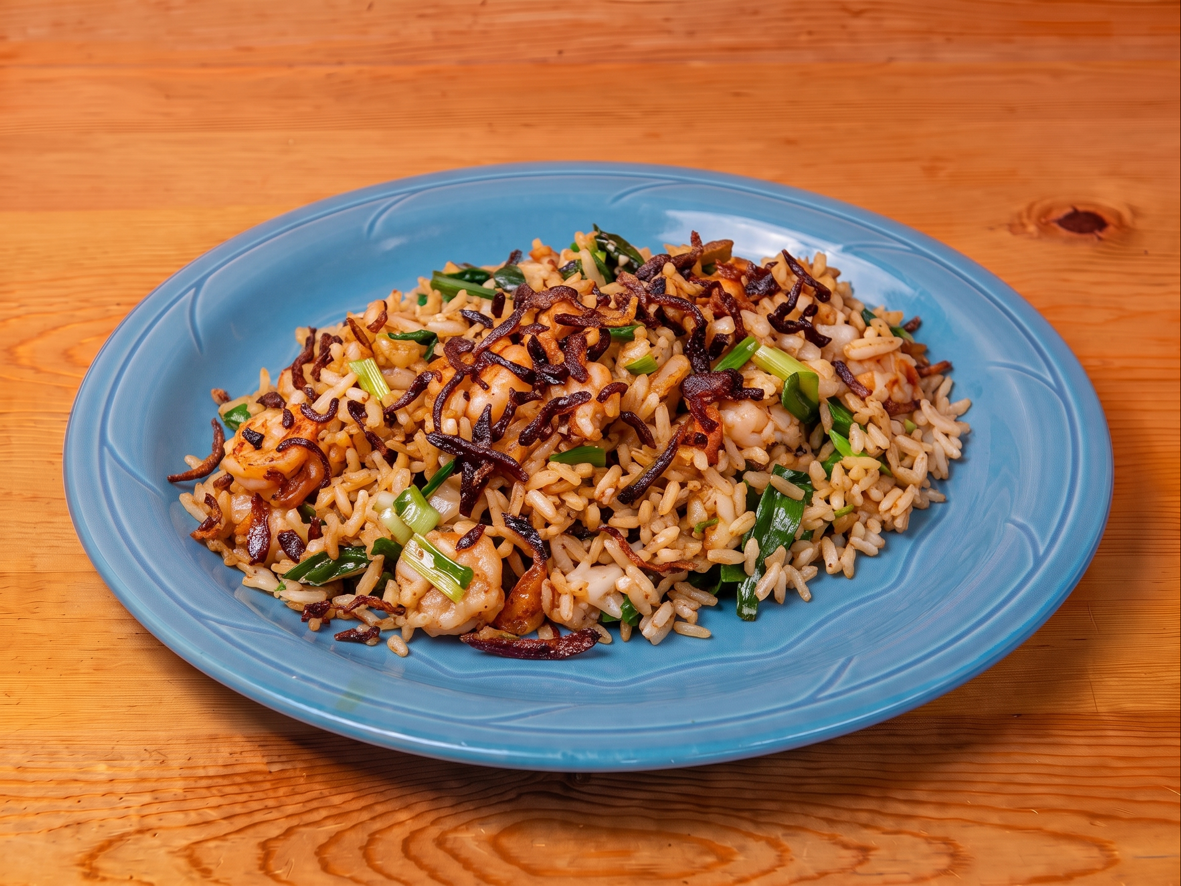 Arroz Con Camarones.
