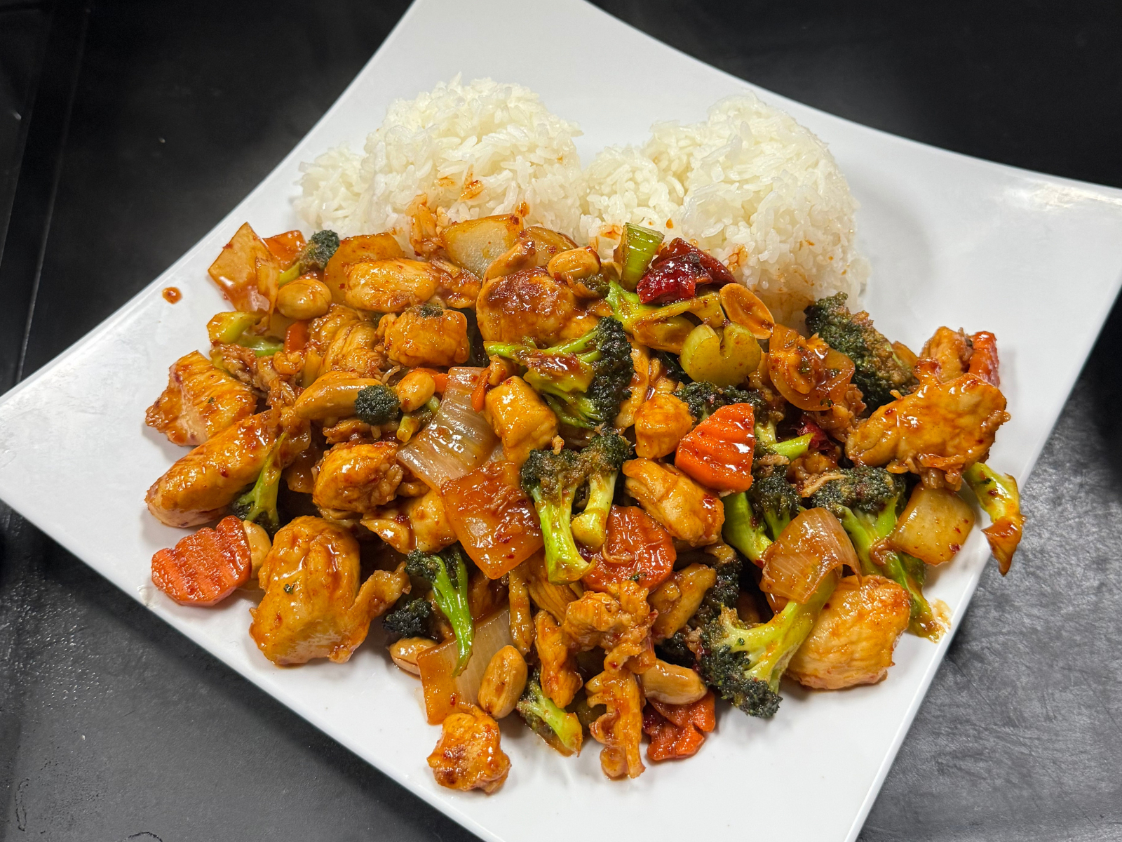 Kung Pao Chicken.