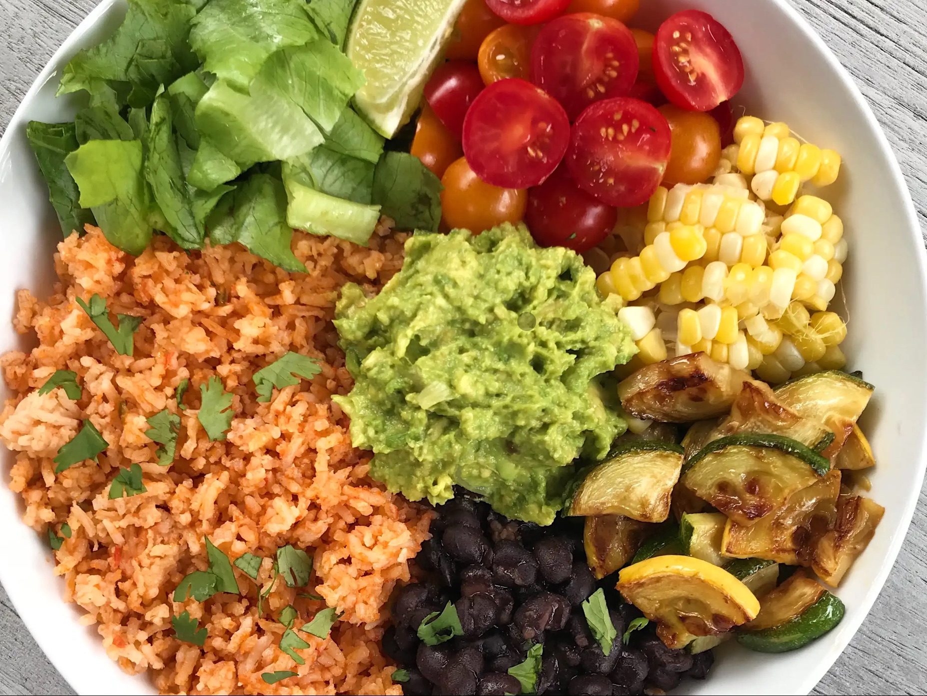 VEGGIE BURRITO BOWL
