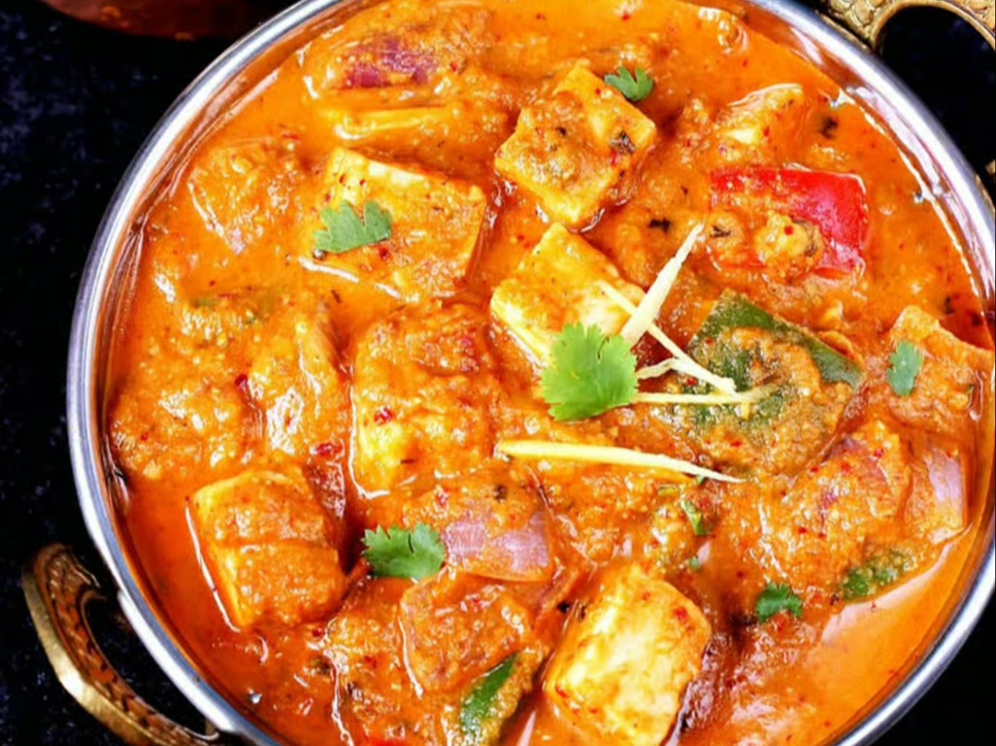 3. Paneer Kadai.