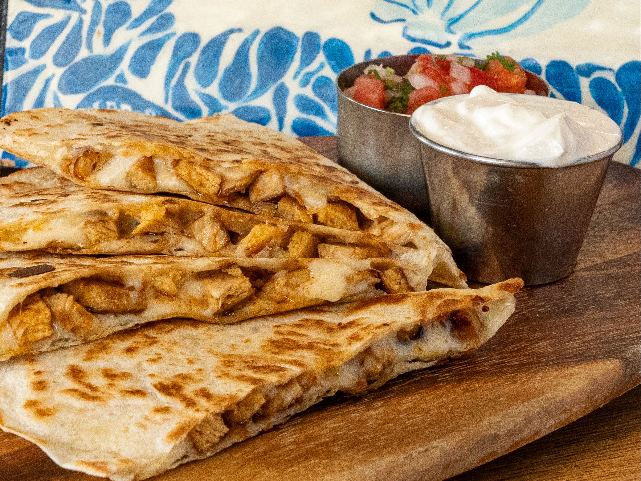 Chicken Chipotle Quesadilla.