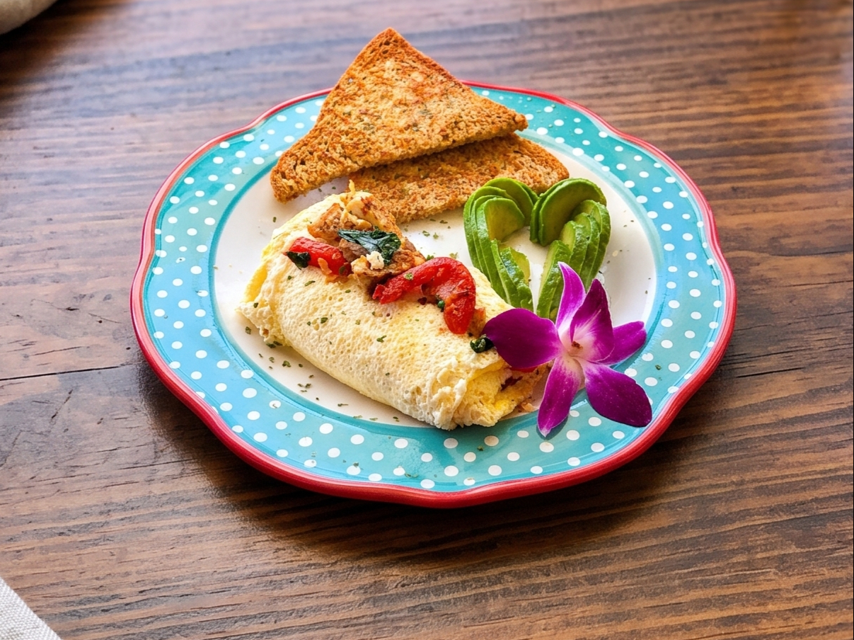 Egg White Omelette.