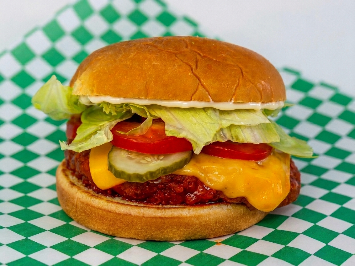 Deluxe Buffalo Chicken Sandwich.