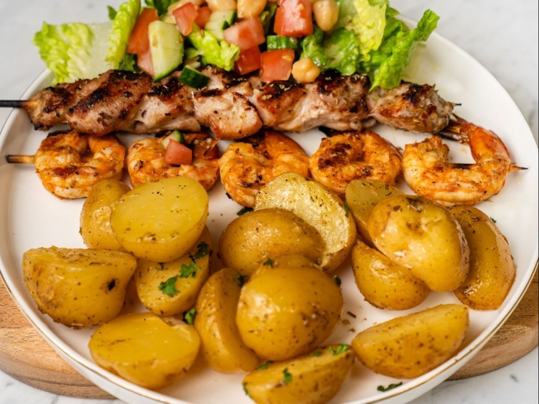 Skewers Plate.