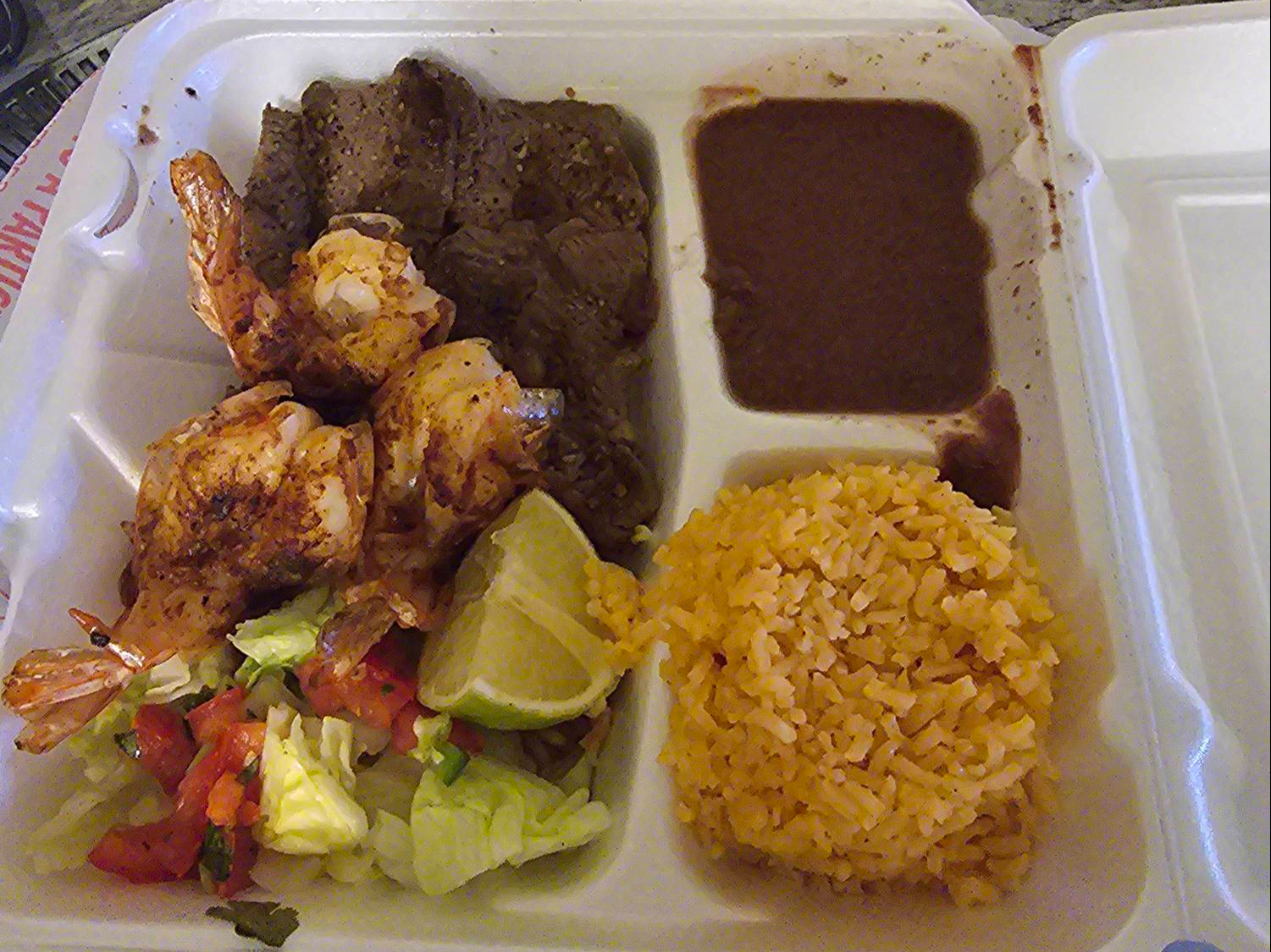 Steak And Shrimp.