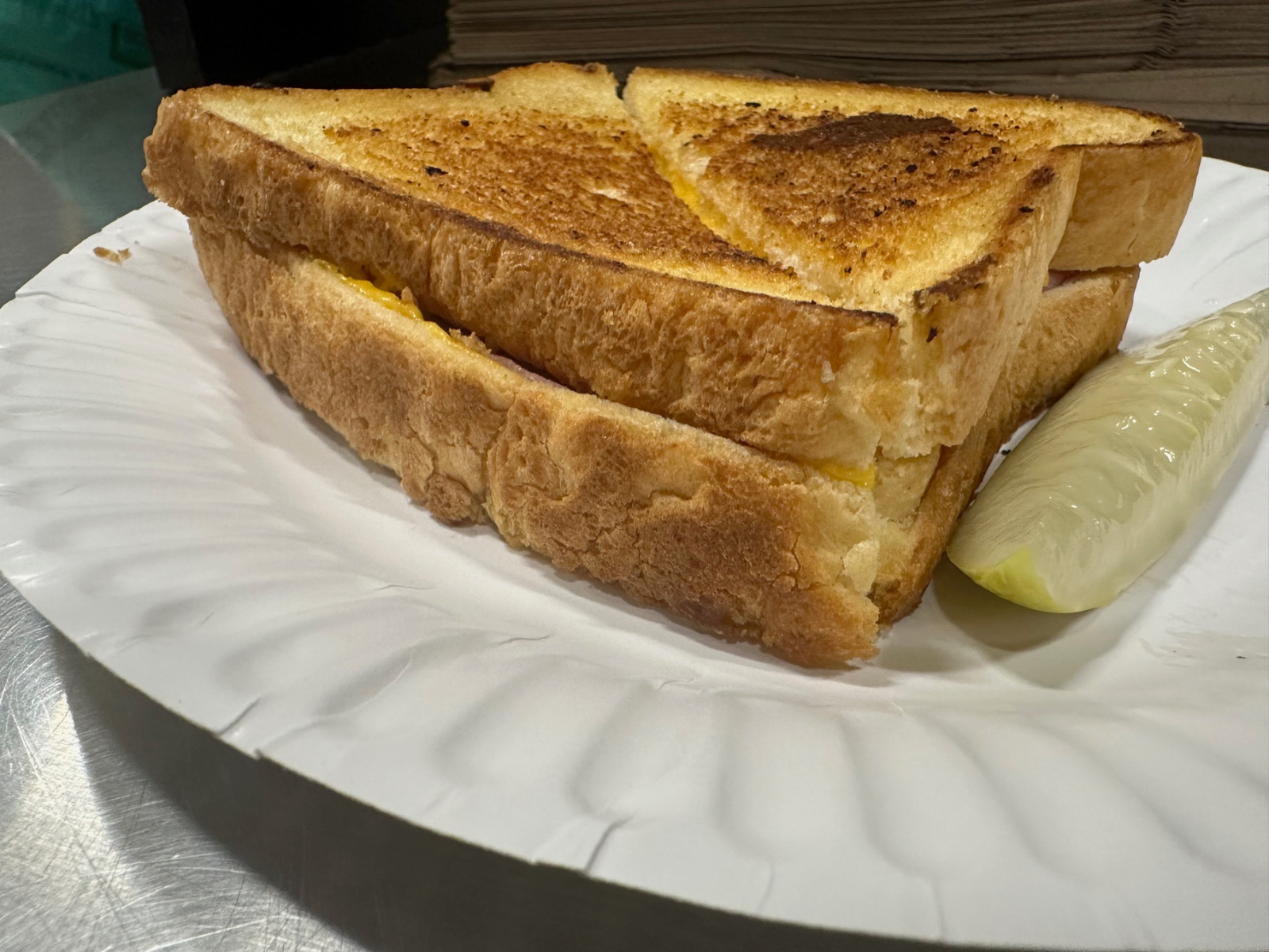 Grilled Ham & Cheese (online)