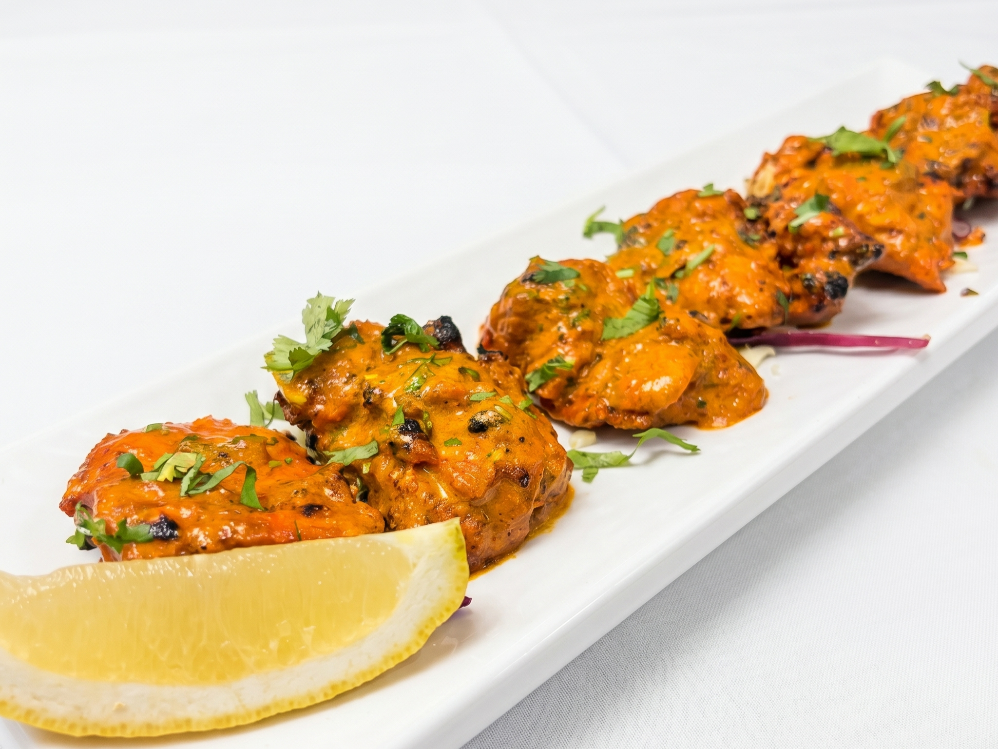 Tandoori Chicken Tikka.