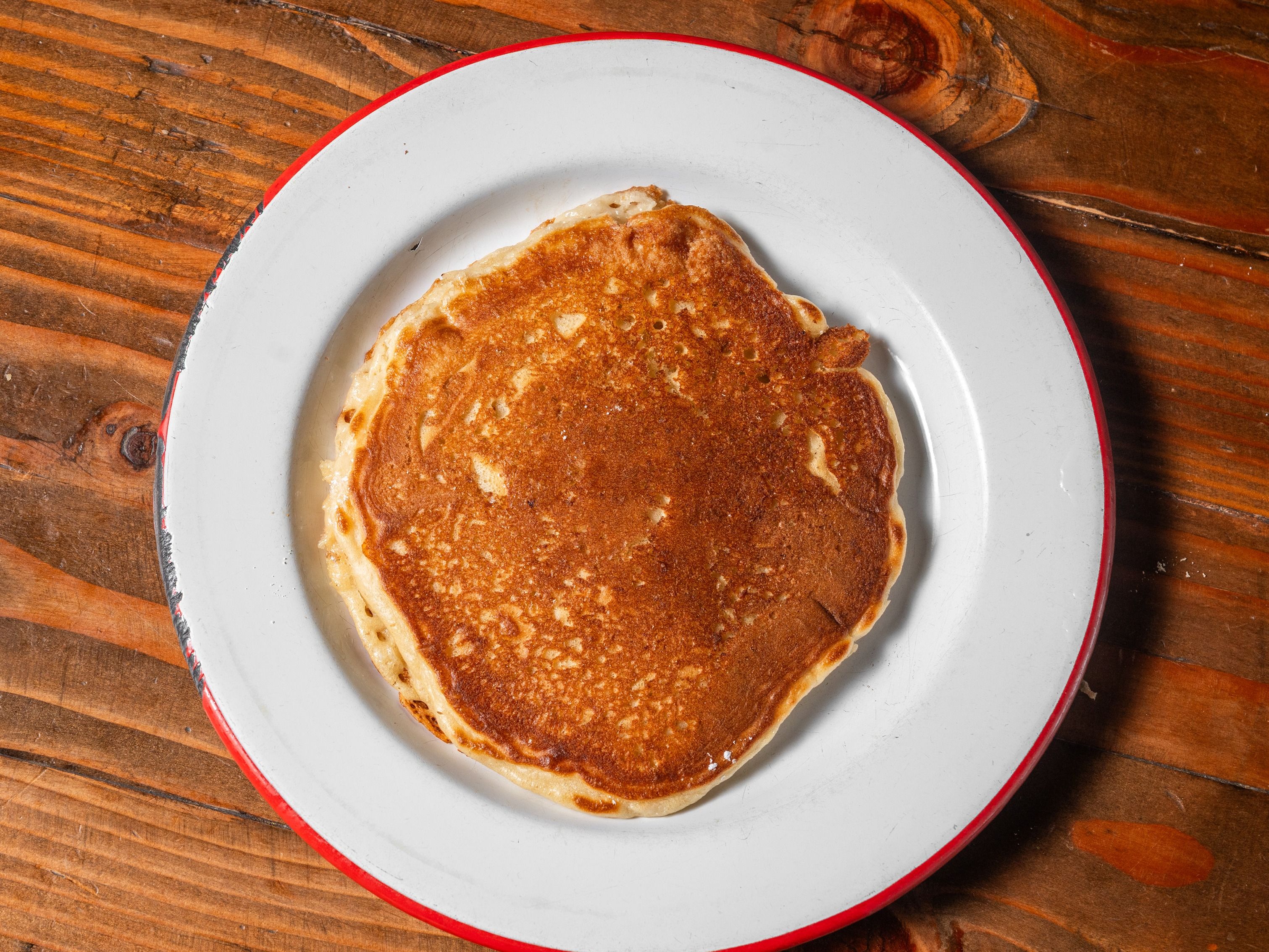 1 Single Plain Pancake.