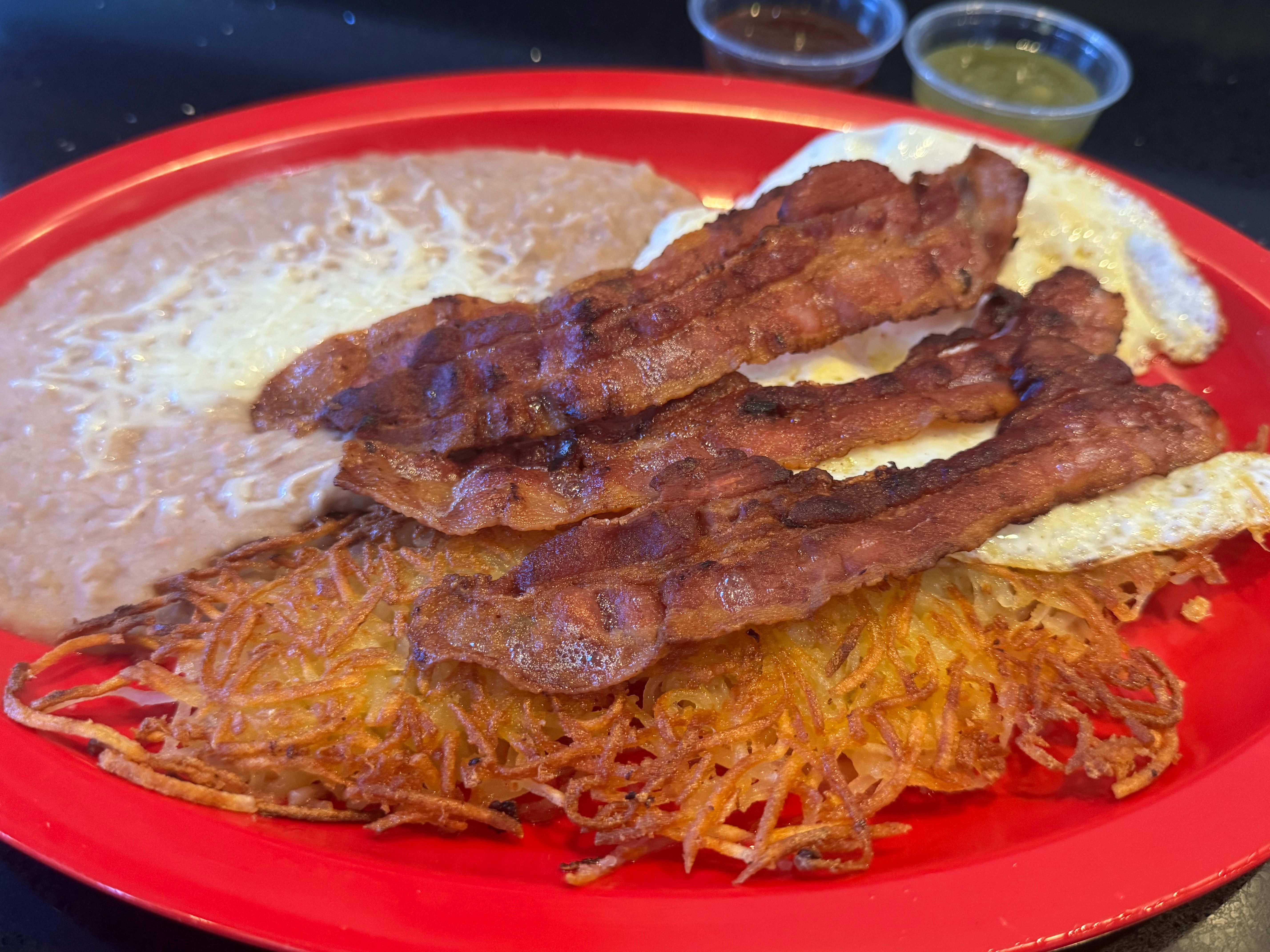 Eggs With Bacon.