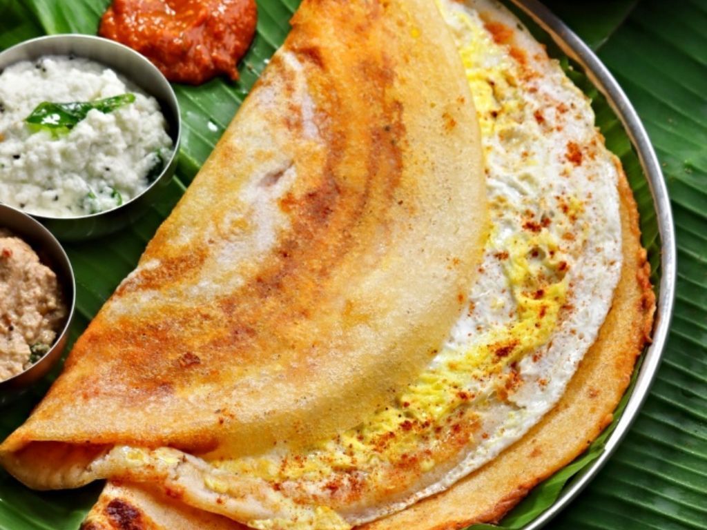 Egg Dosa.
