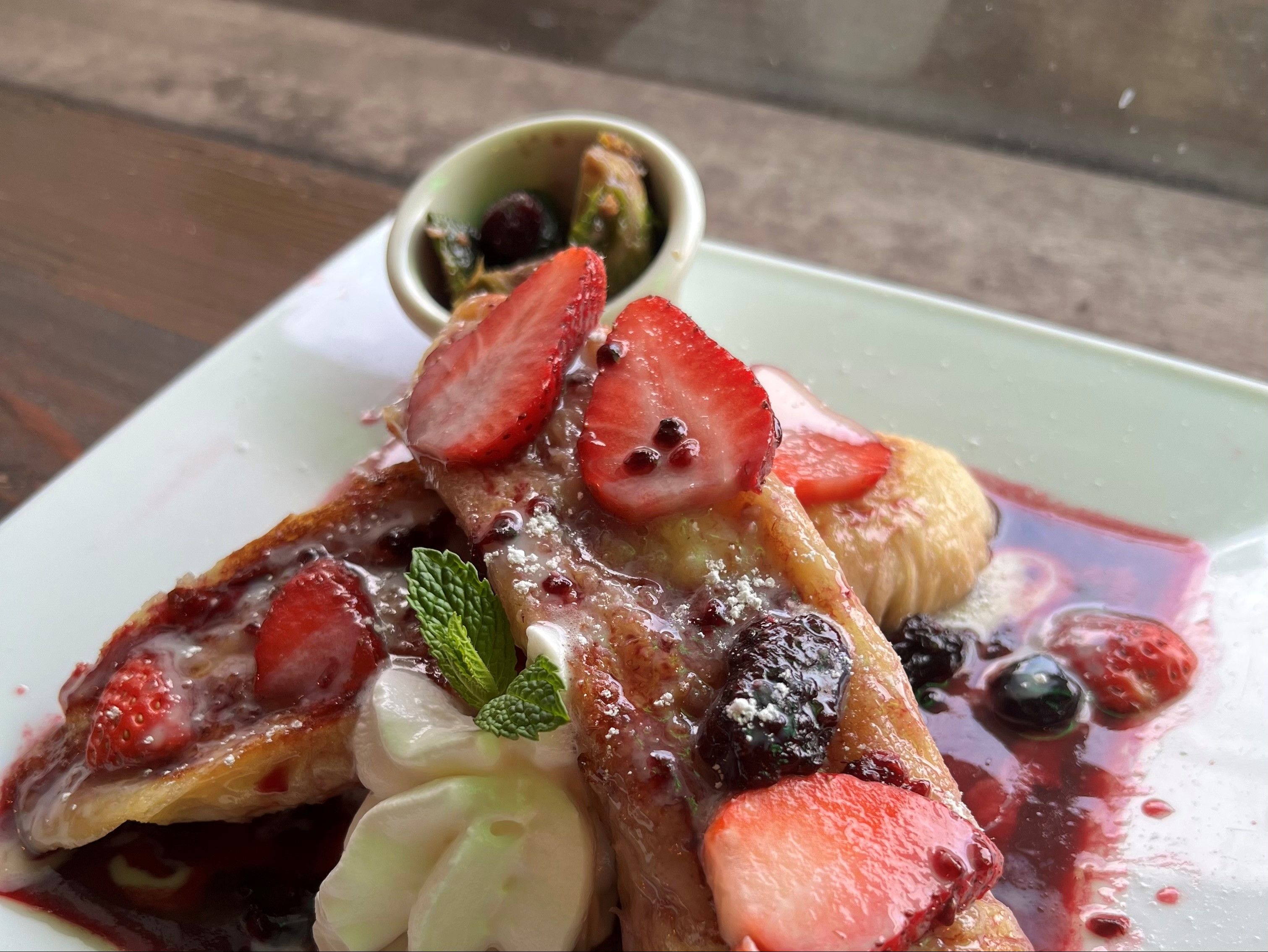 Strawberry French Toast.