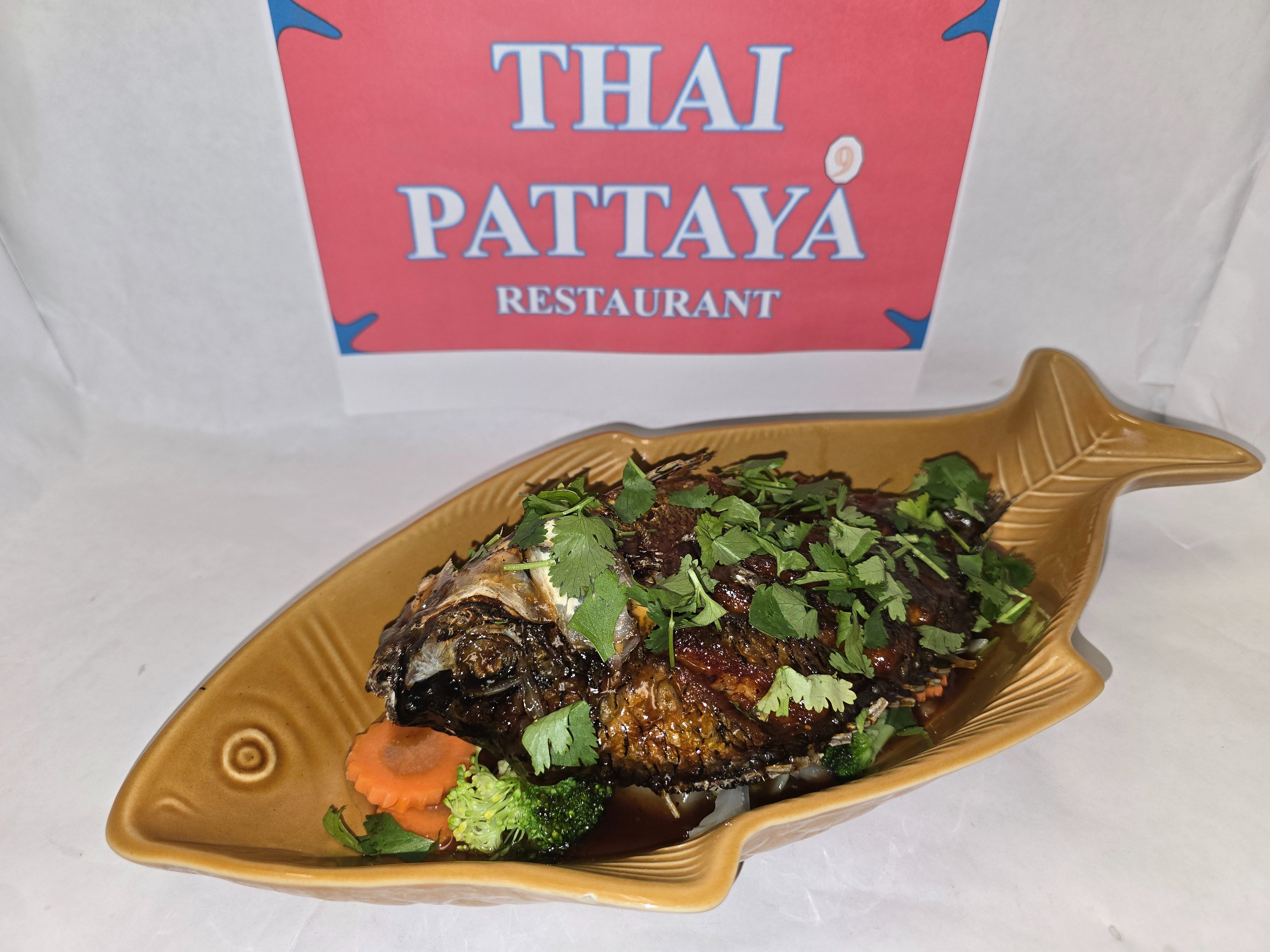 Pha Lard Phet (Spicy Whole Fish) (M).