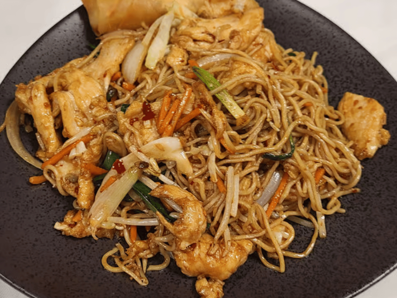 L-Shrimp Lo Mein.