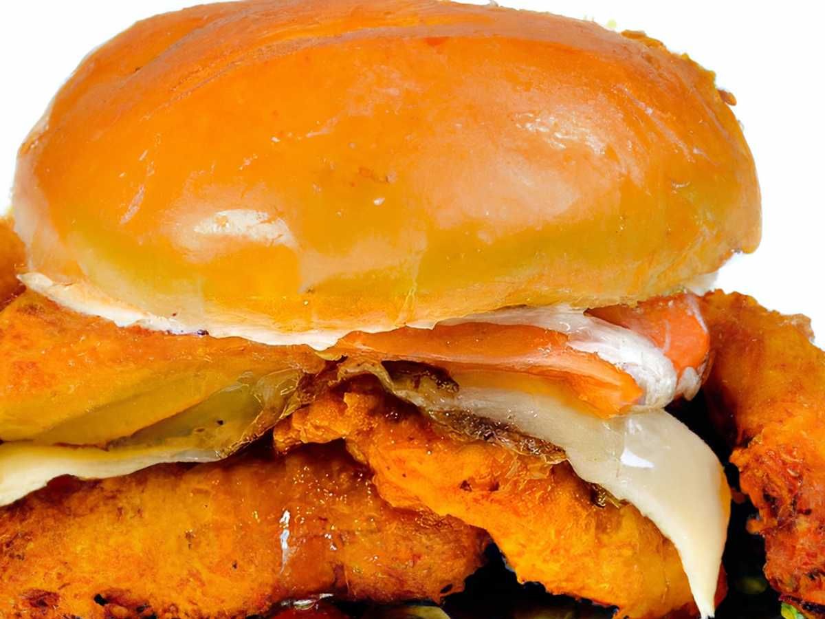 Buffalo Chicken Burger