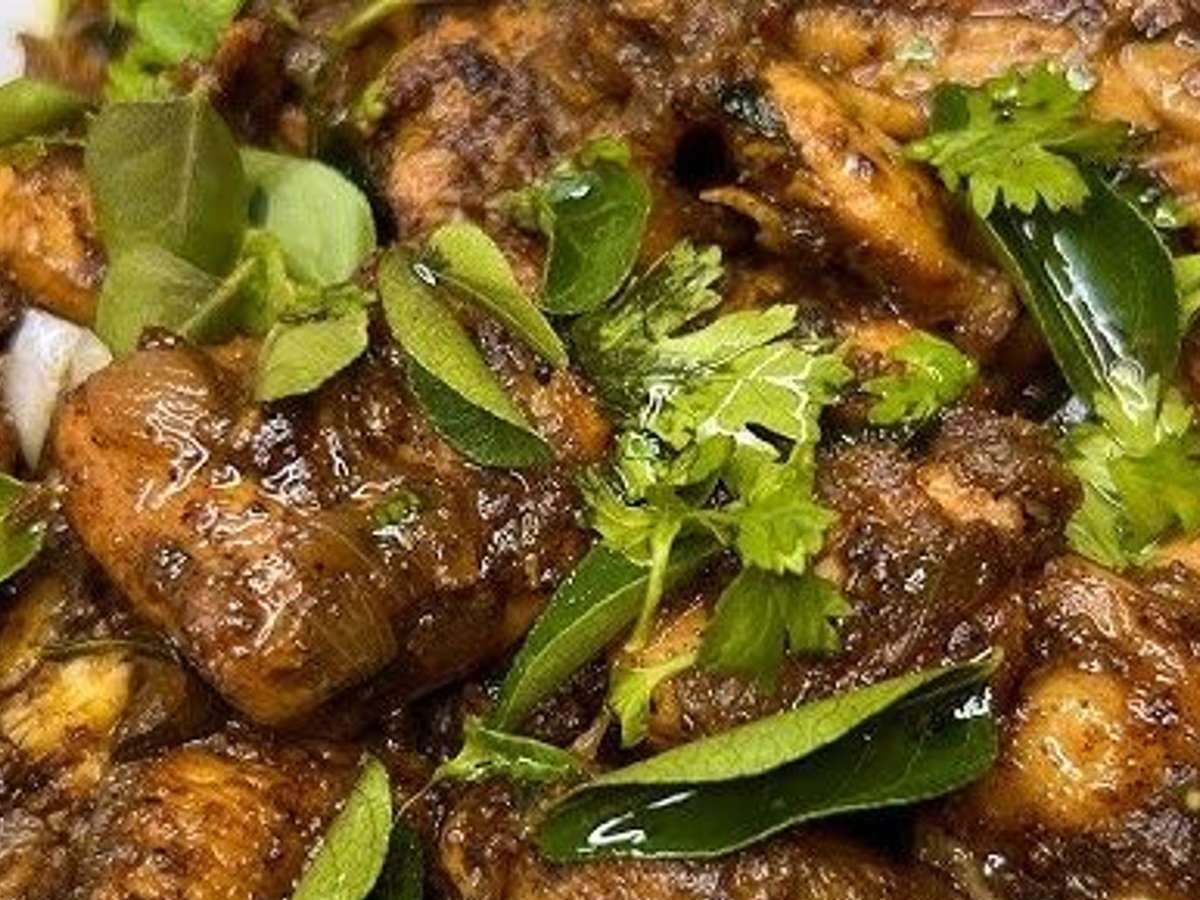 Kerala Pepper Chicken.